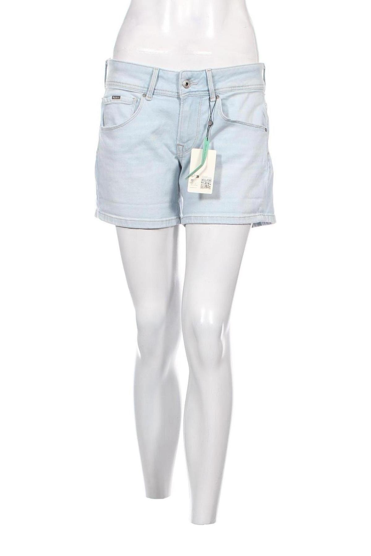 Pantaloni scurți de femei Pepe Jeans, Mărime M, Culoare Albastru, Preț 169,44 Lei