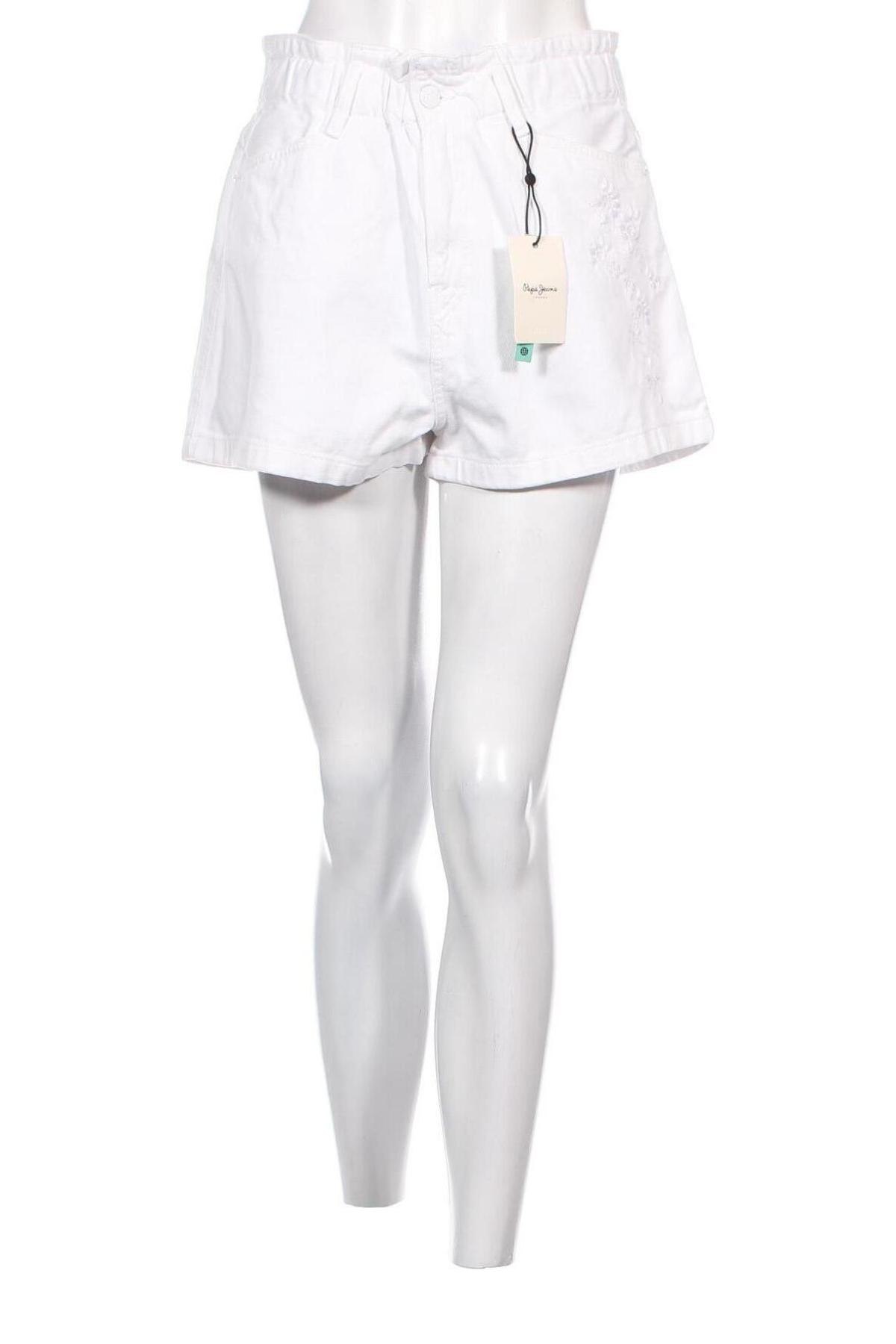 Damen Shorts Pepe Jeans, Größe S, Farbe Weiß, Preis 52,06 €