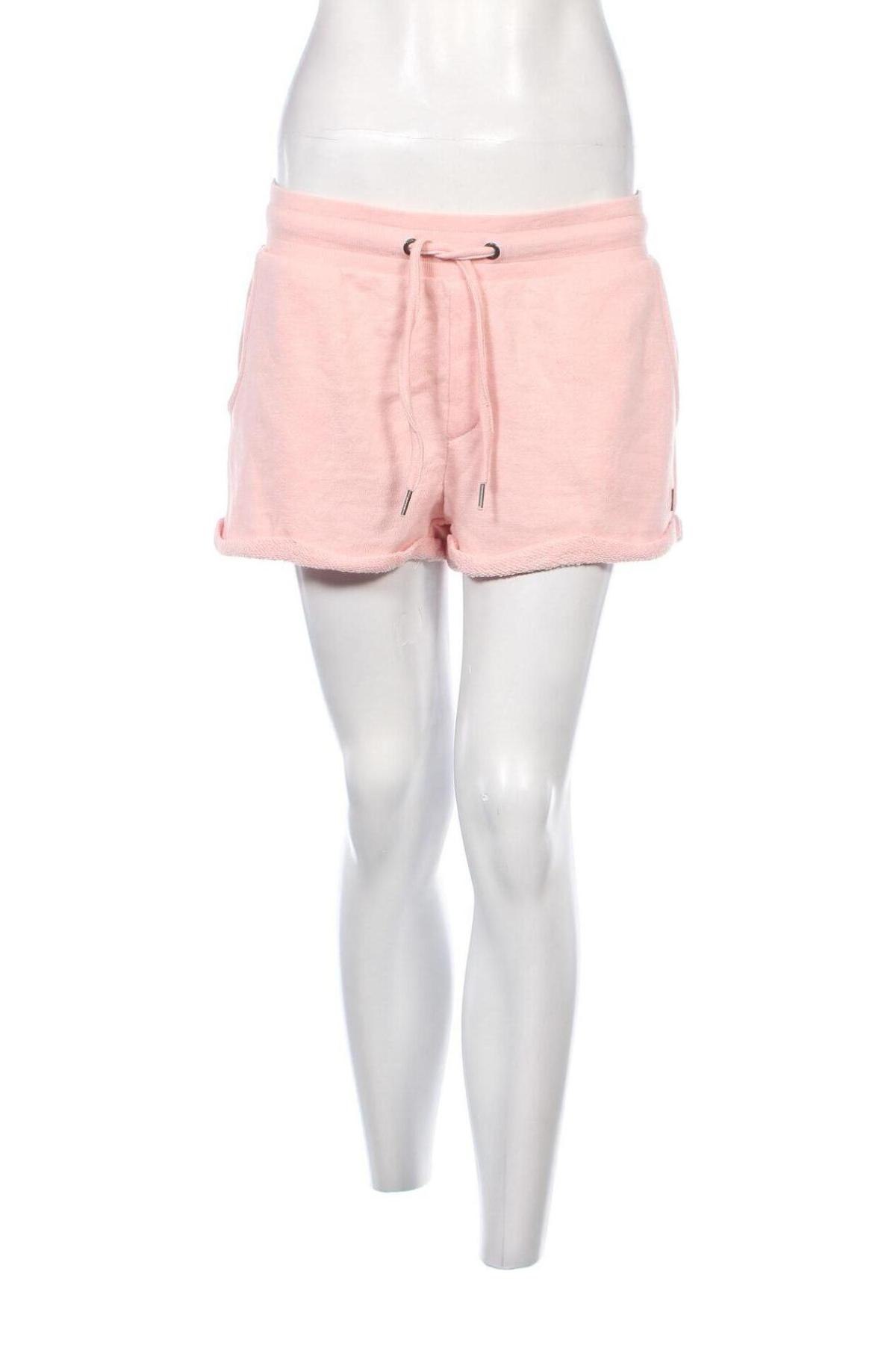 Γυναικείο κοντό παντελόνι Roxy, Μέγεθος L, Χρώμα Ρόζ , Τιμή 5,56 €