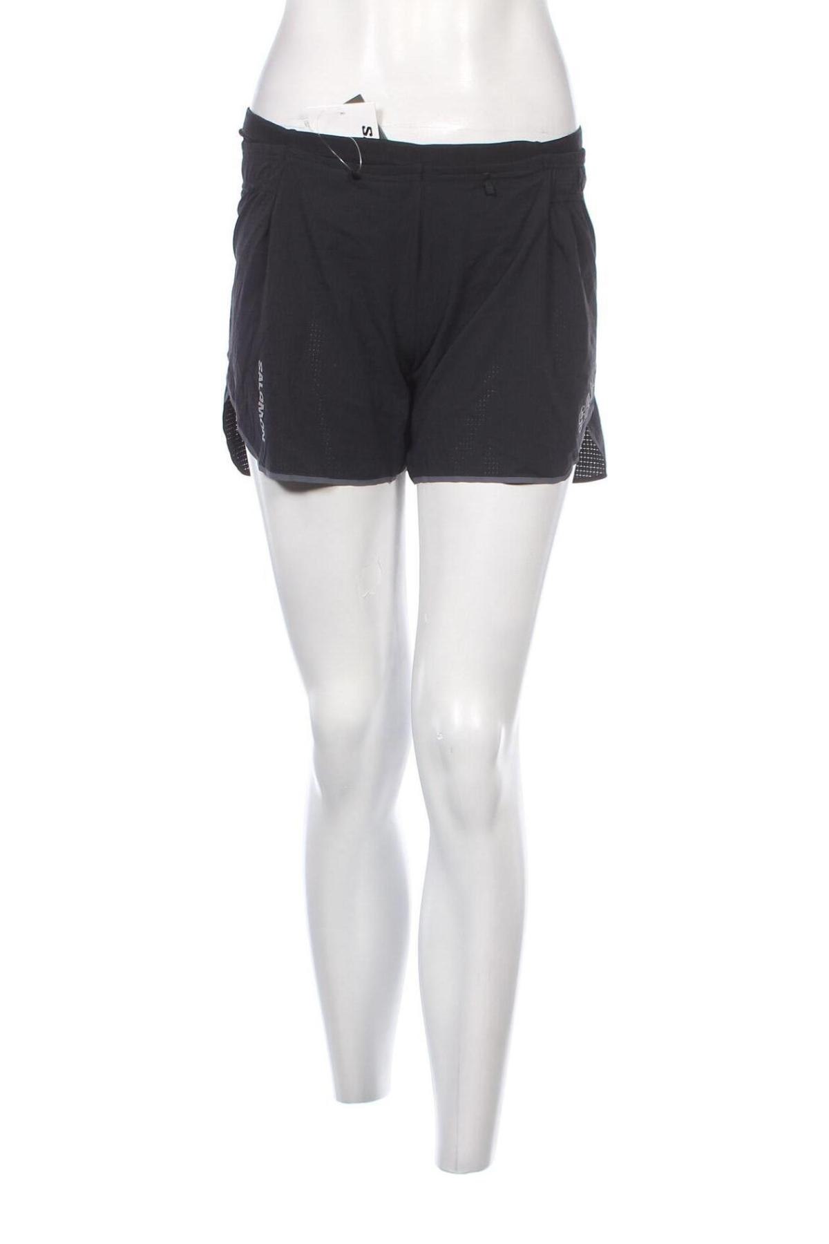 Γυναικείο κοντό παντελόνι Salomon, Μέγεθος S, Χρώμα Μαύρο, Τιμή 52,58 €
