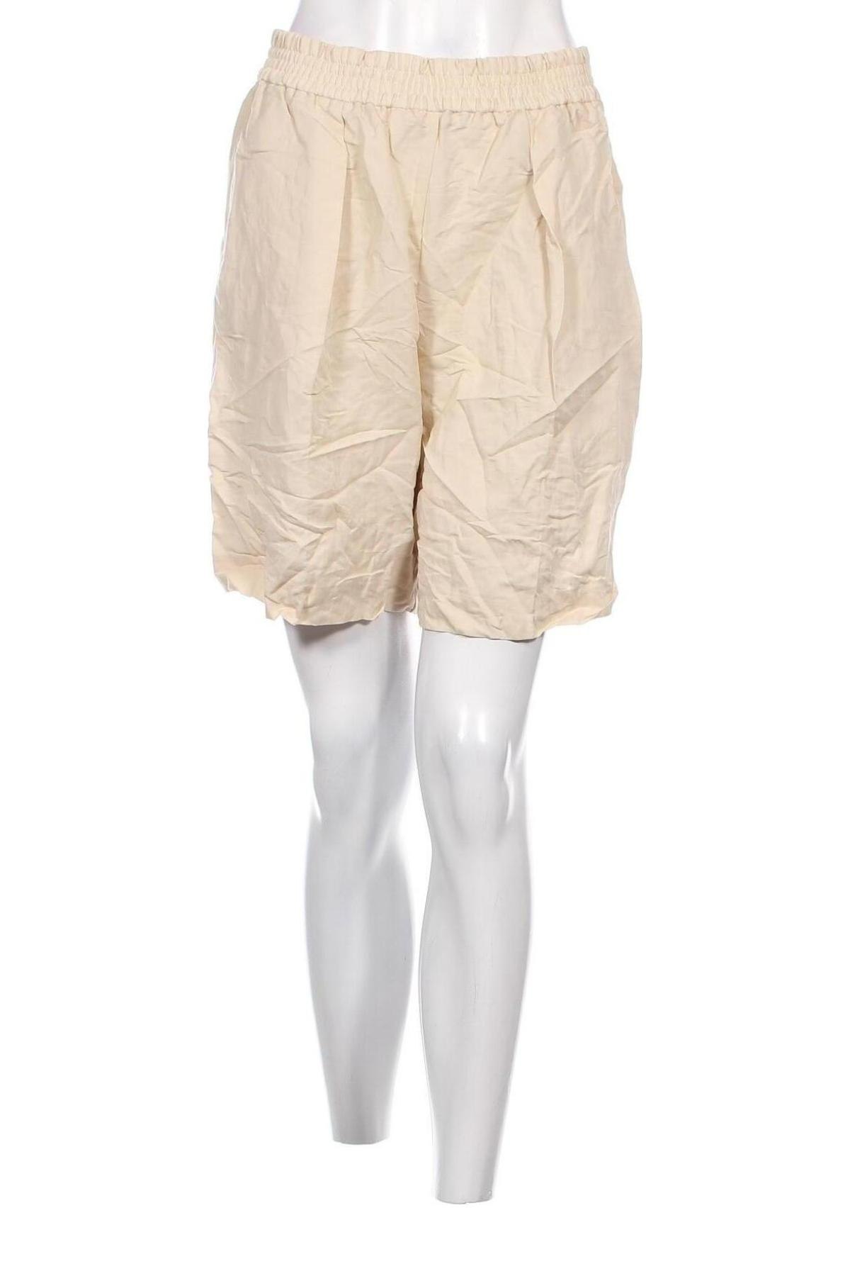 Γυναικείο κοντό παντελόνι Samsoe & Samsoe, Μέγεθος S, Χρώμα  Μπέζ, Τιμή 24,05 €