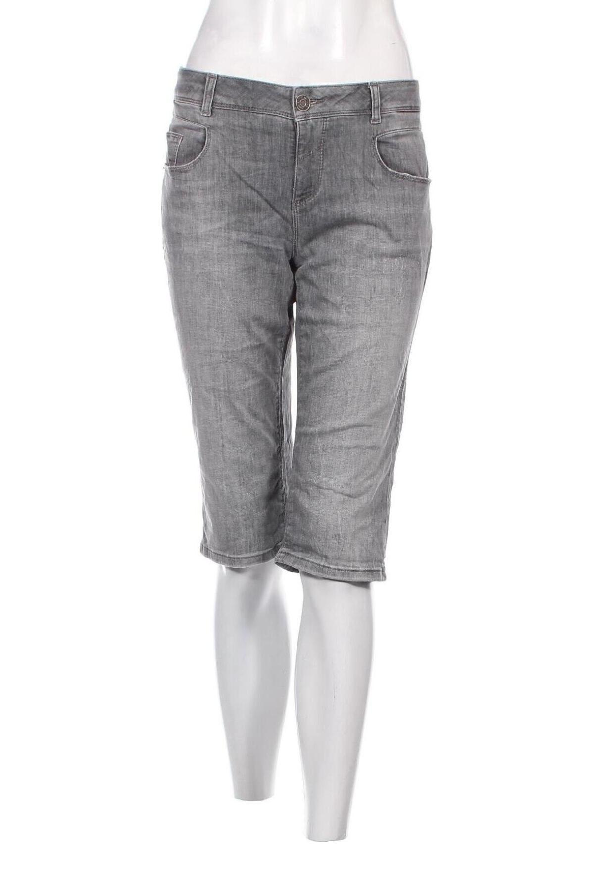Γυναικείο κοντό παντελόνι Street One, Μέγεθος M, Χρώμα Γκρί, Τιμή 4,63 €