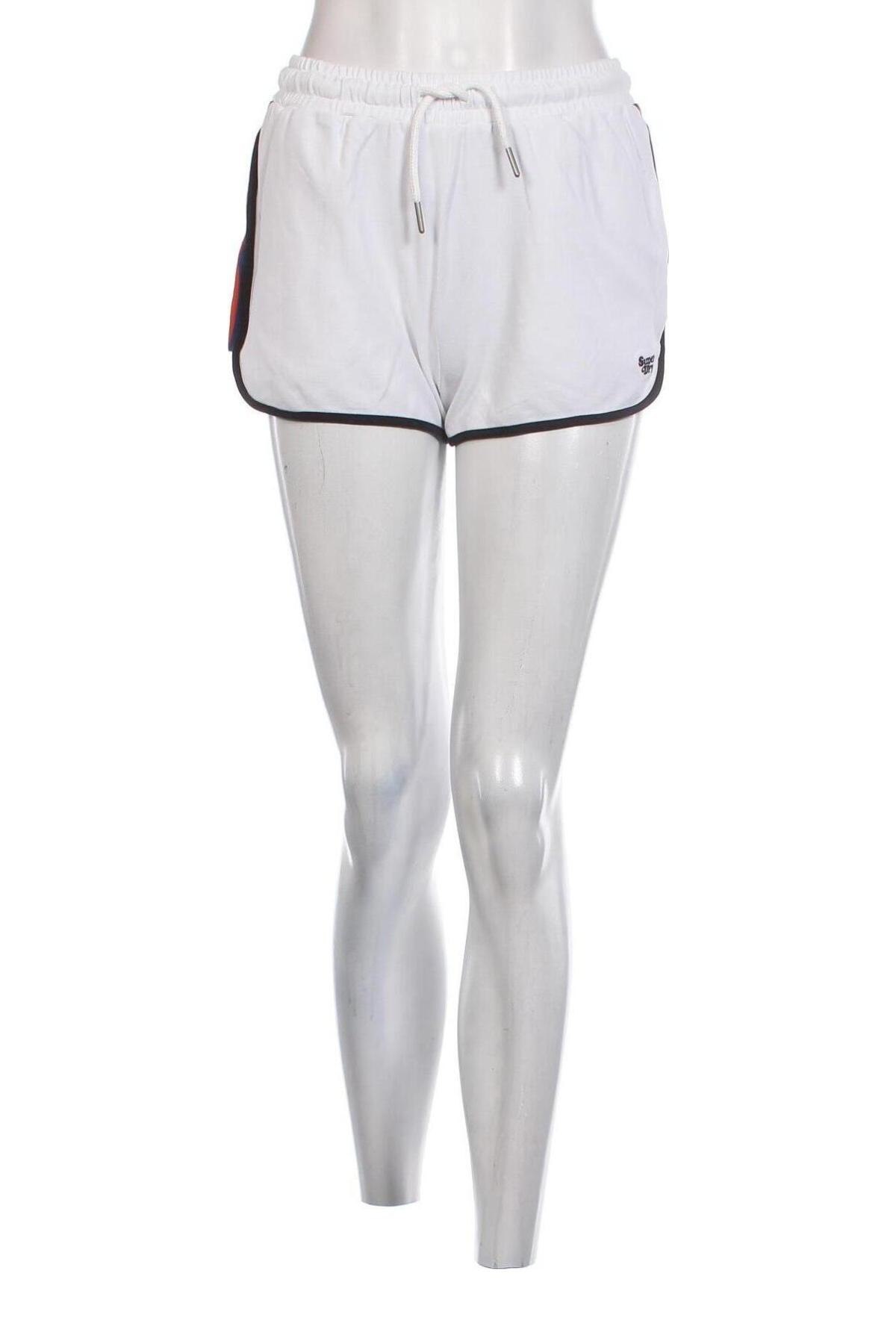 Γυναικείο κοντό παντελόνι Superdry, Μέγεθος S, Χρώμα Λευκό, Τιμή 20,24 €