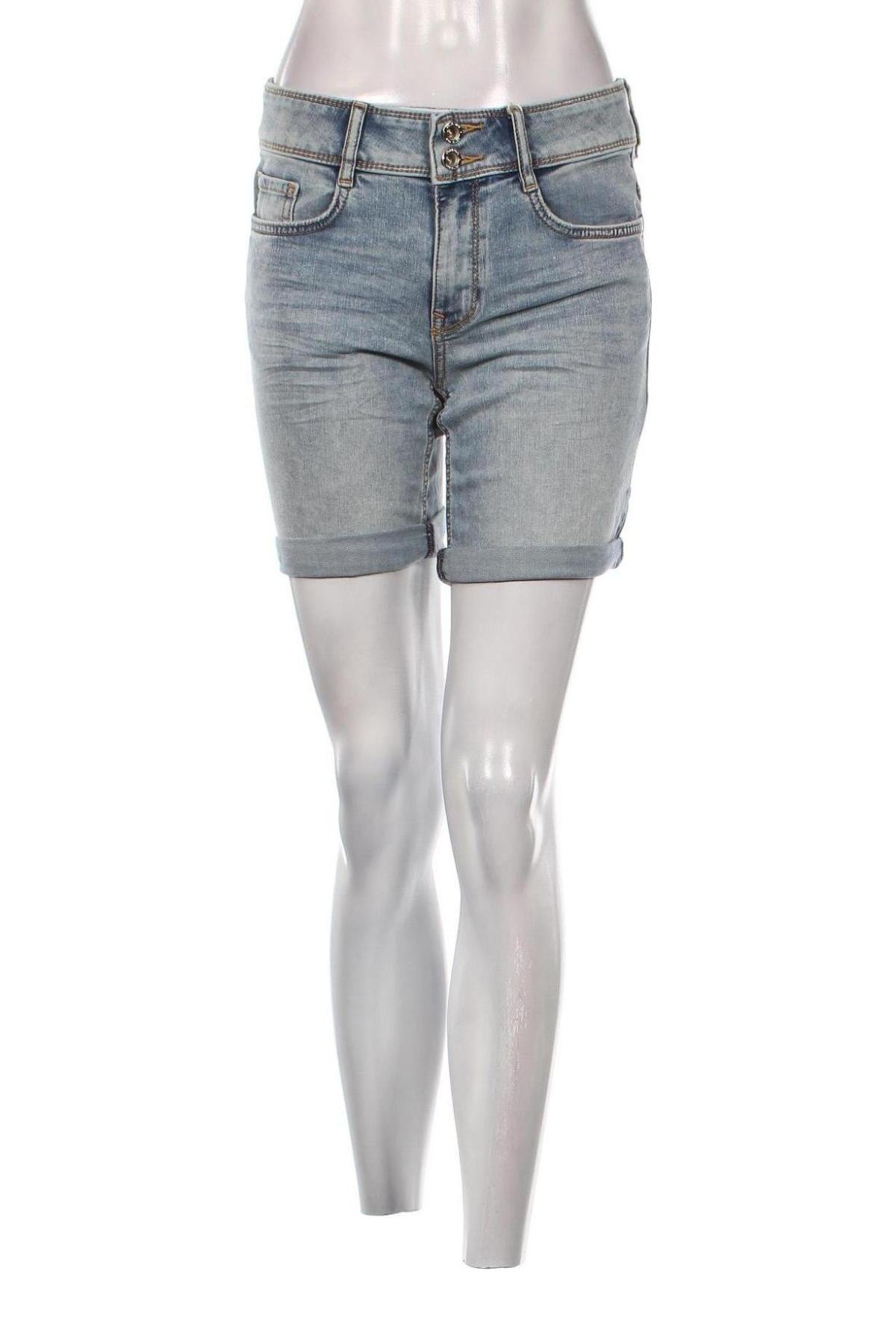 Γυναικείο κοντό παντελόνι Tom Tailor, Μέγεθος S, Χρώμα Μπλέ, Τιμή 8,33 €