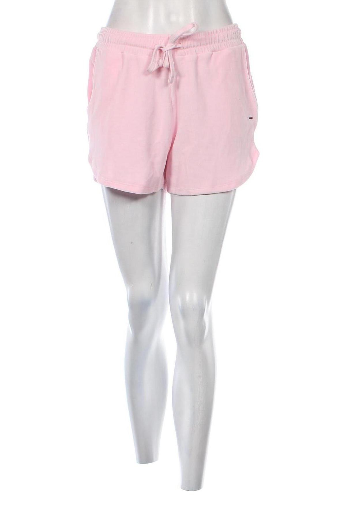 Дамски къс панталон Tommy Jeans, Размер M, Цвят Розов, Цена 91,80 лв.