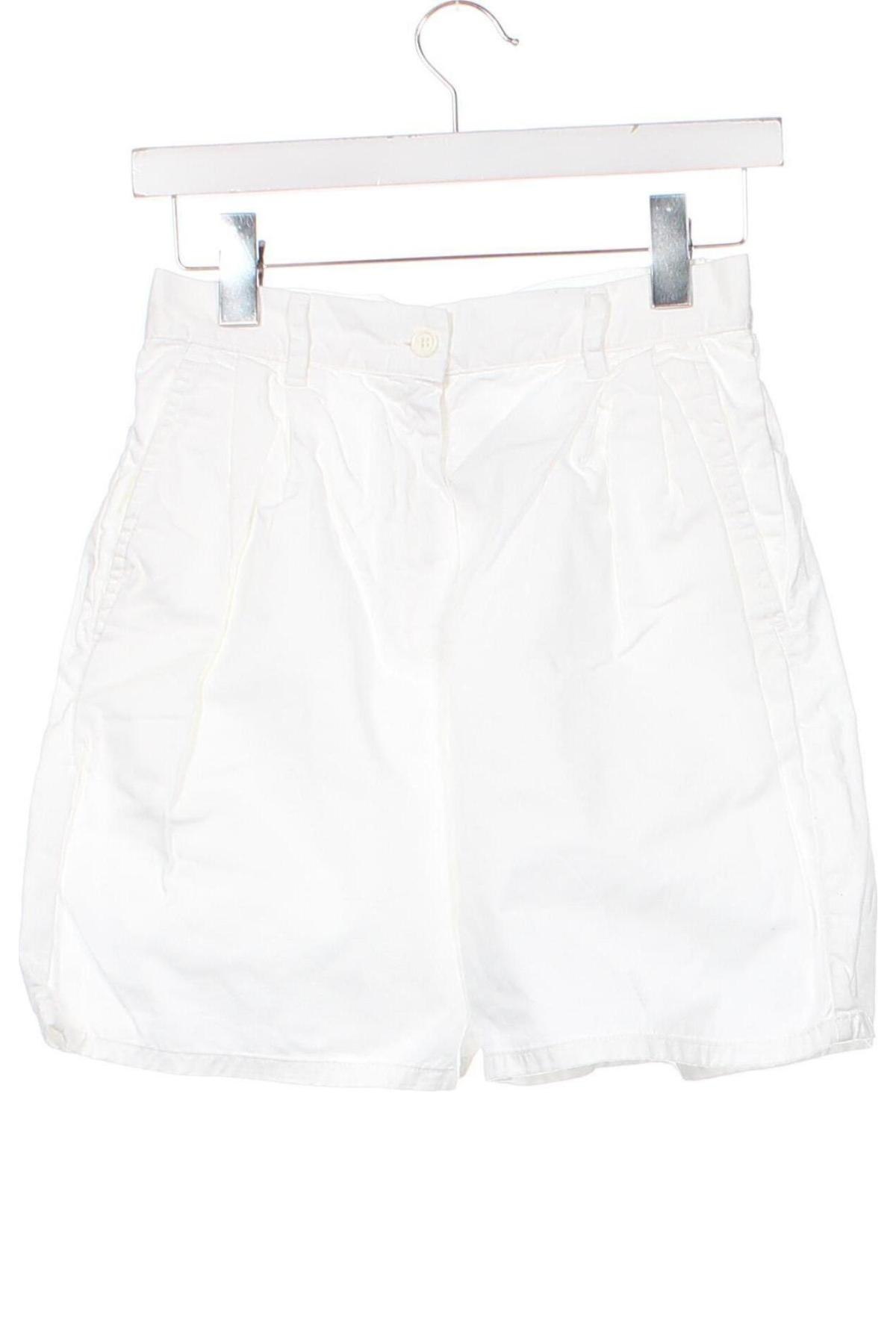Γυναικείο κοντό παντελόνι United Colors Of Benetton, Μέγεθος XS, Χρώμα Λευκό, Τιμή 17,38 €