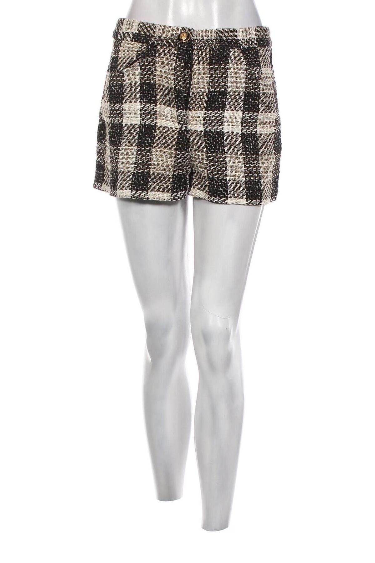 Дамски къс панталон Zara, Размер M, Цвят Многоцветен, Цена 12,88 лв.