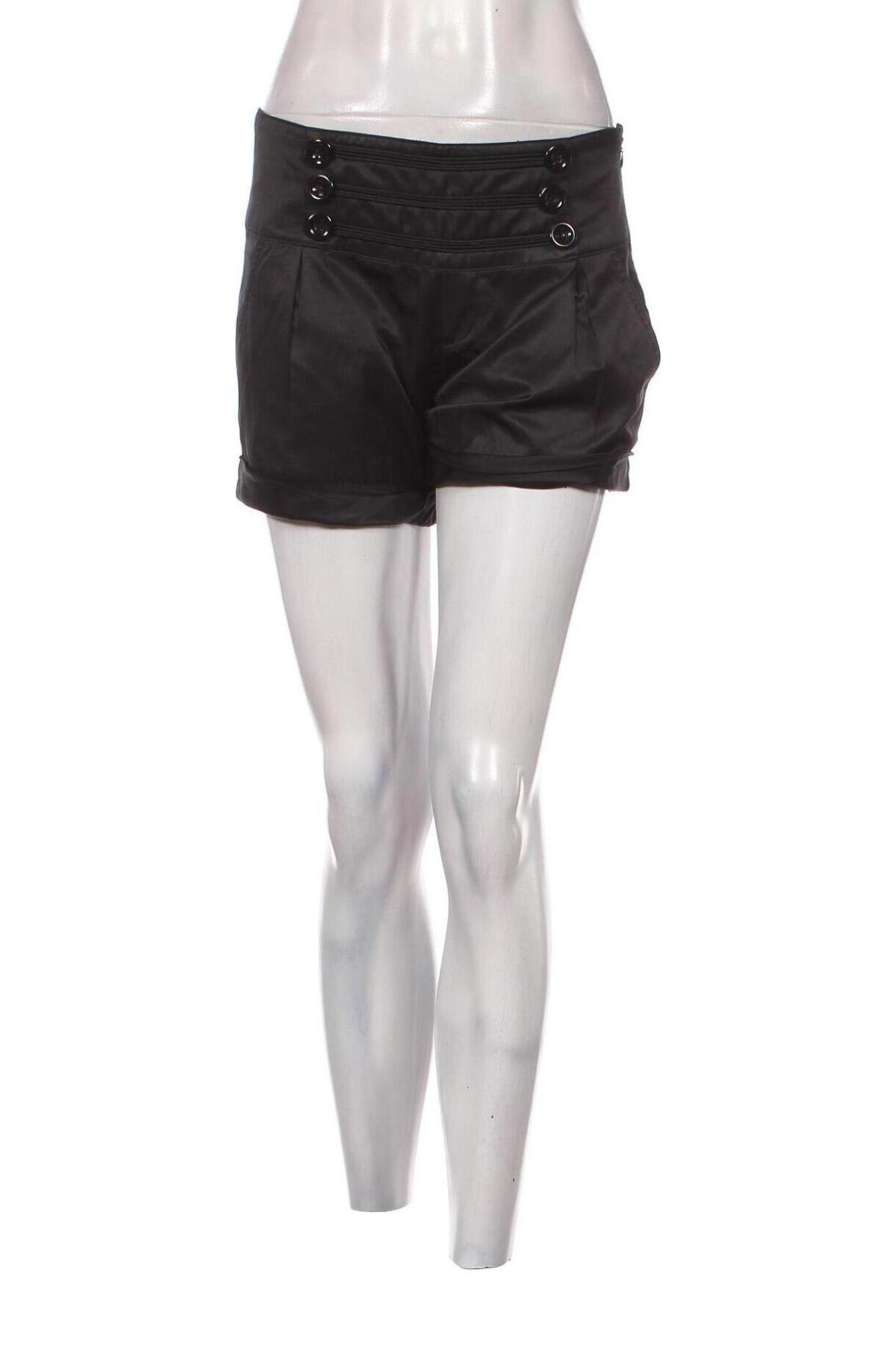 Дамски къс панталон Zara Trafaluc, Размер S, Цвят Черен, Цена 9,97 лв.