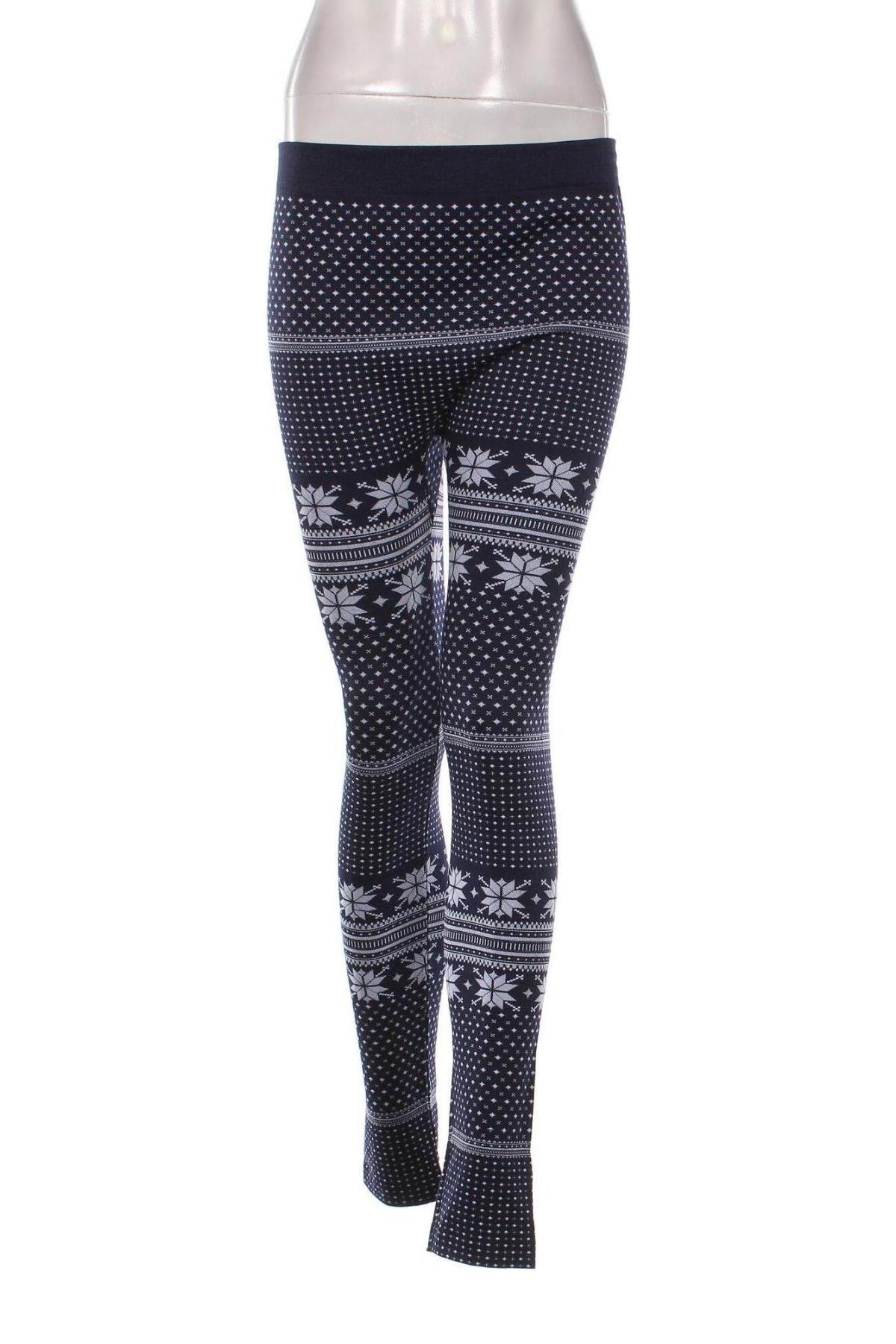 Damskie legginsy, Rozmiar L, Kolor Niebieski, Cena 51,99 zł