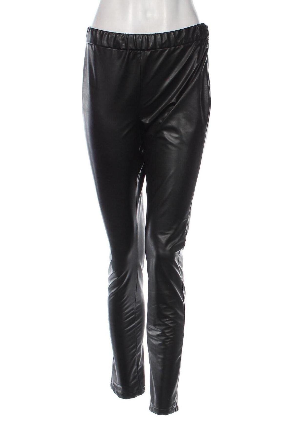 Дамски кожен панталон Maison 123, Размер S, Цвят Черен, Цена 30,60 лв.