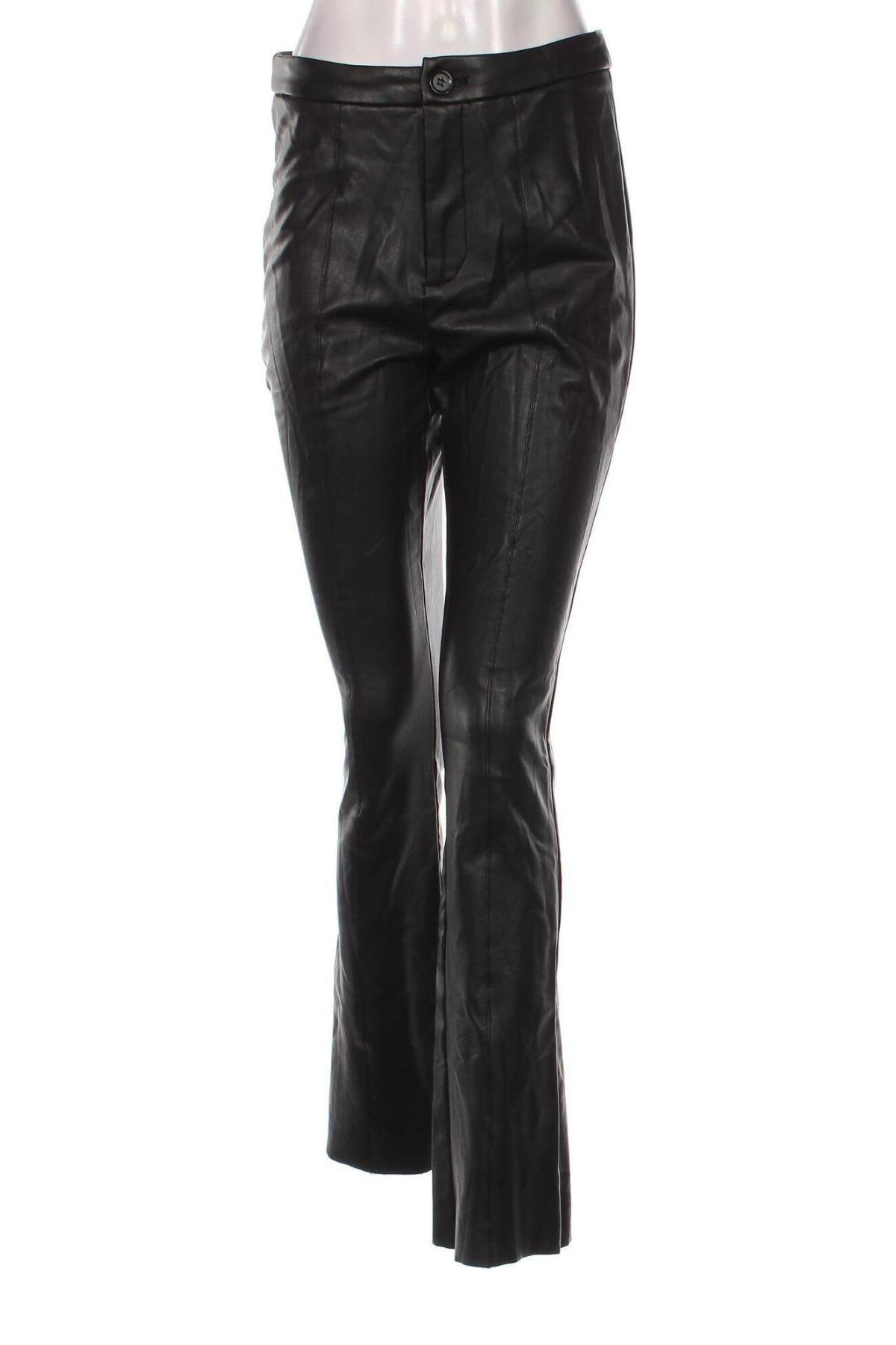 Dámské kožené kalhoty  NA-KD, Velikost S, Barva Černá, Cena  654,00 Kč