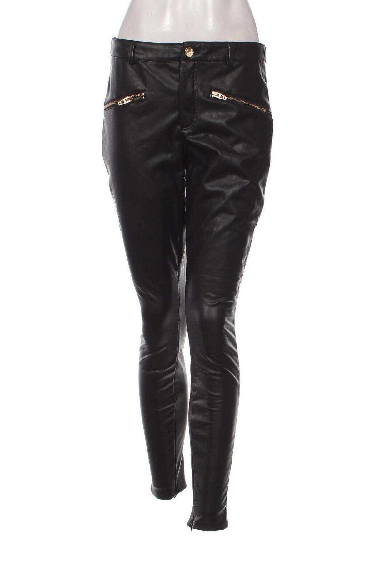Pantaloni de piele pentru damă ONLY, Mărime L, Culoare Negru, Preț 31,09 Lei