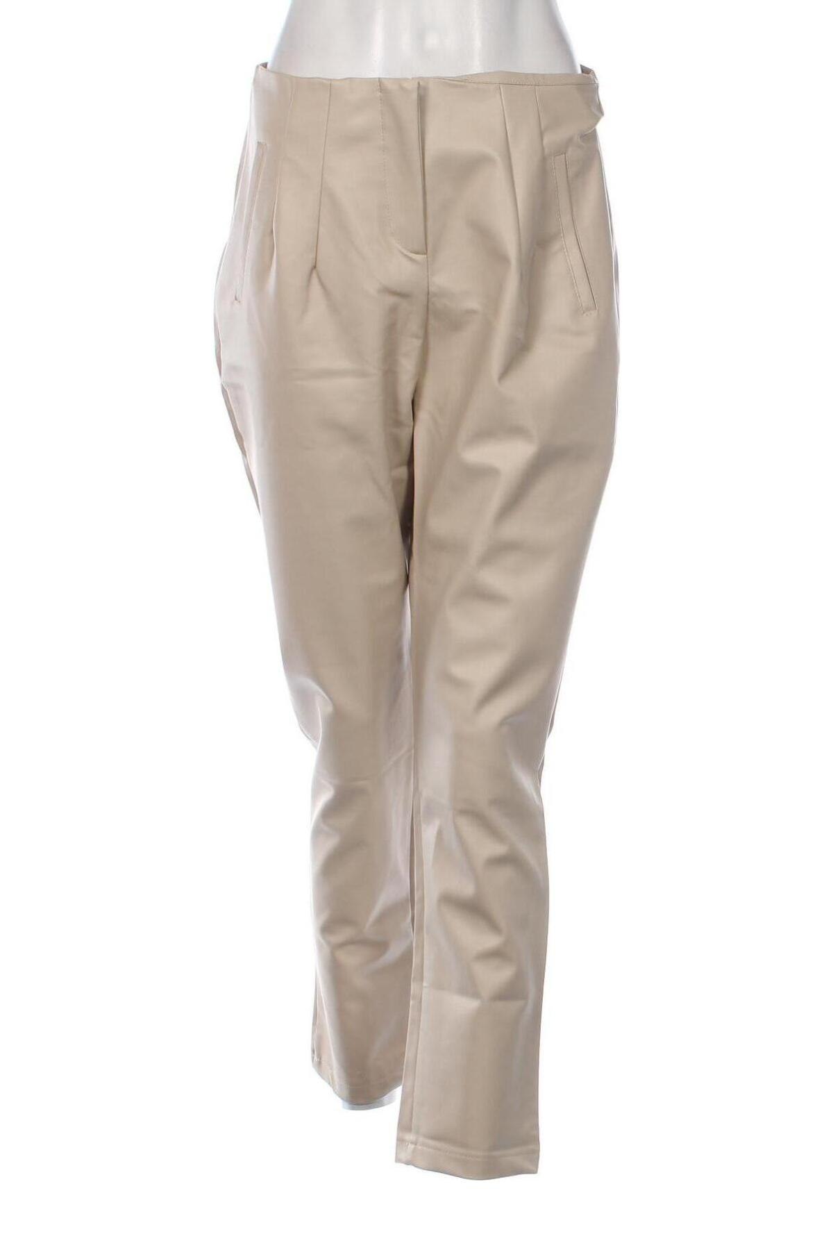 Damen Lederhose Trendyol, Größe M, Farbe Beige, Preis 4,79 €