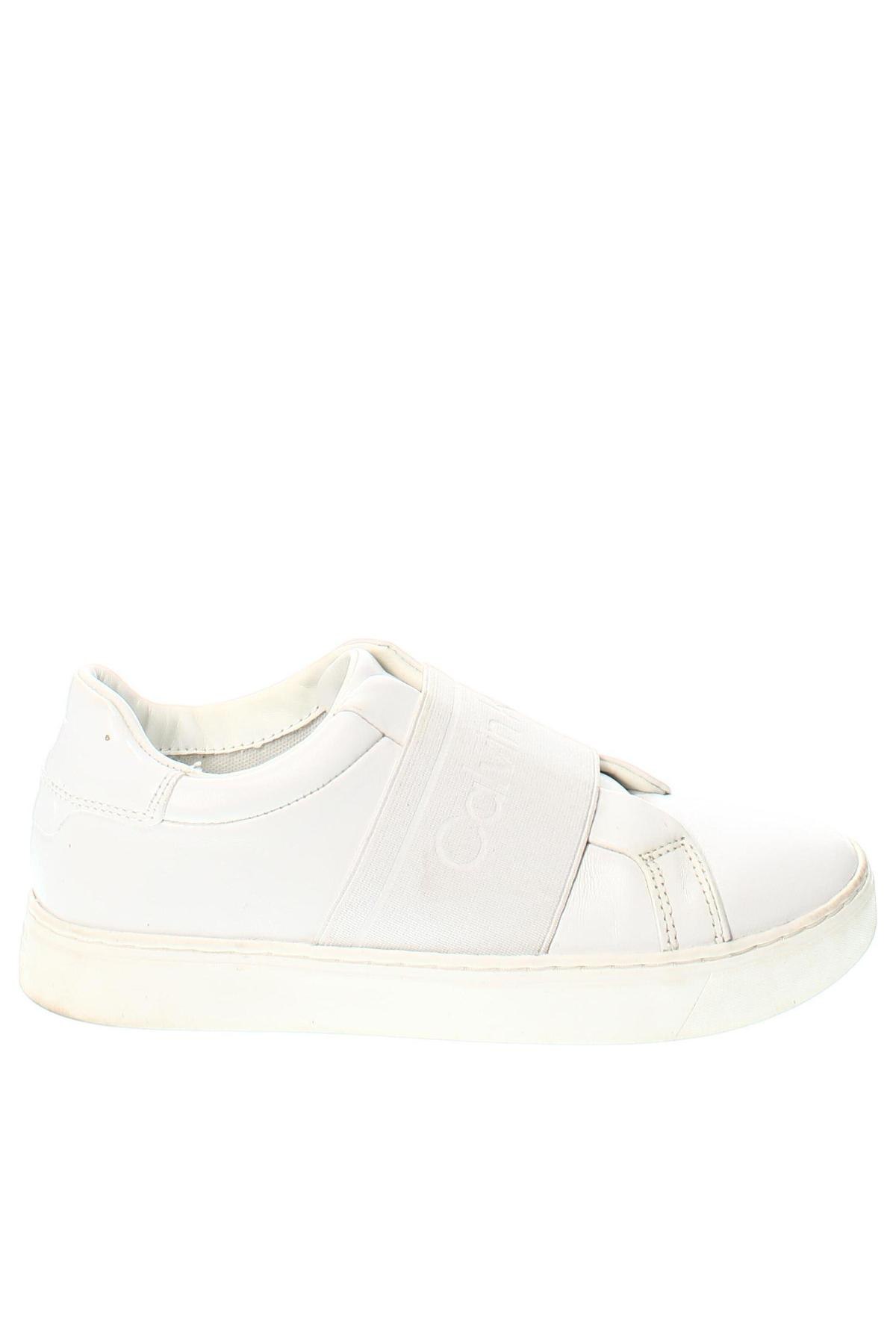 Γυναικεία παπούτσια Calvin Klein, Μέγεθος 37, Χρώμα Λευκό, Τιμή 30,93 €