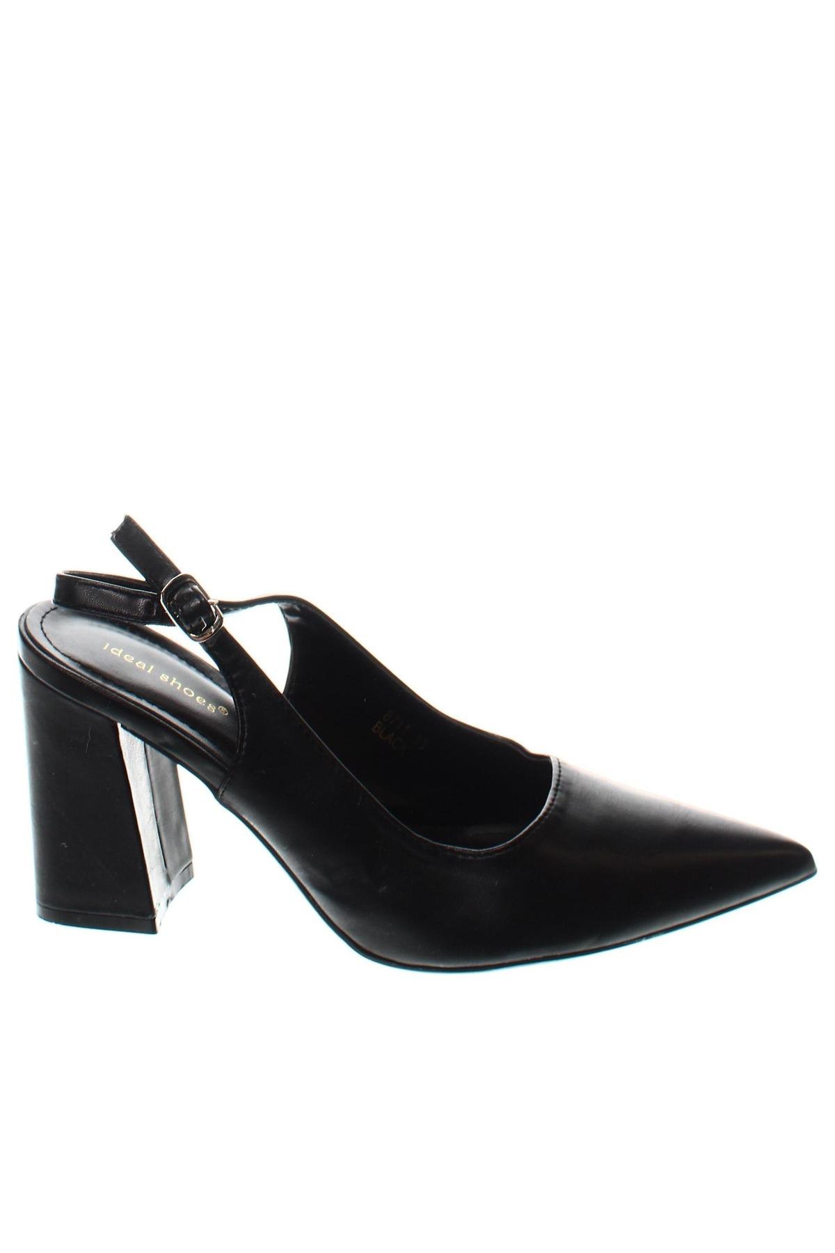 Încălțăminte de damă Ideal Shoes, Mărime 39, Culoare Negru, Preț 355,26 Lei