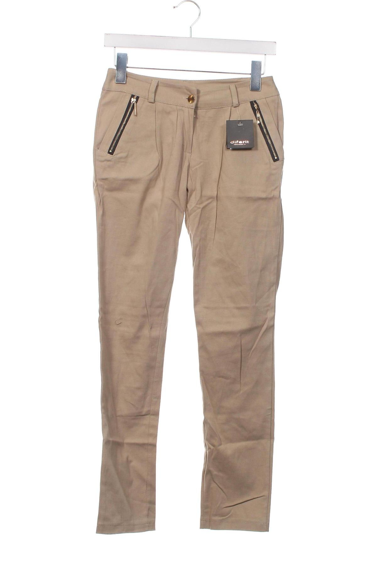 Pantaloni de femei, Mărime S, Culoare Bej, Preț 117,00 Lei