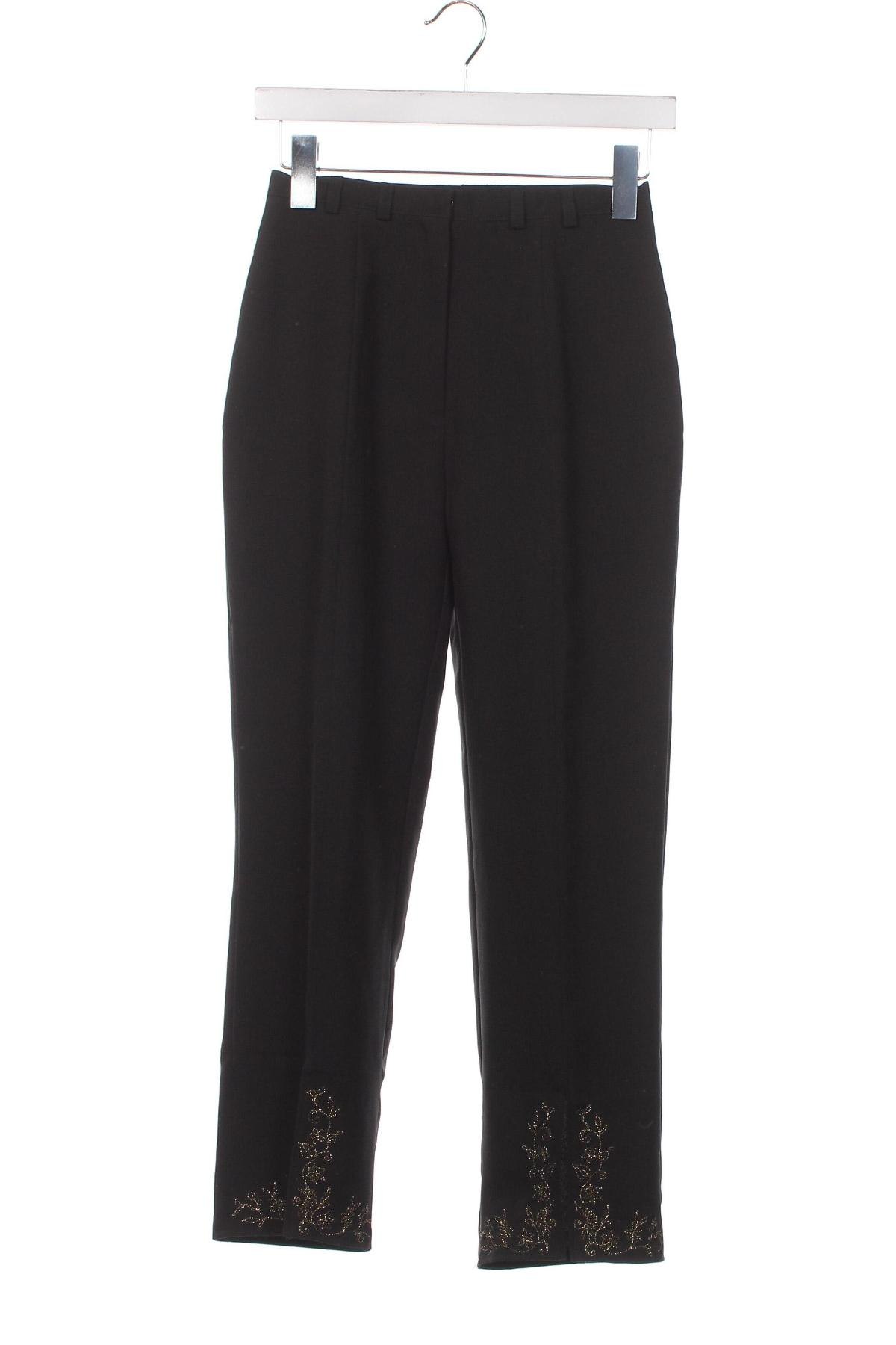 Дамски панталон, Размер XS, Цвят Черен, Цена 9,86 лв.