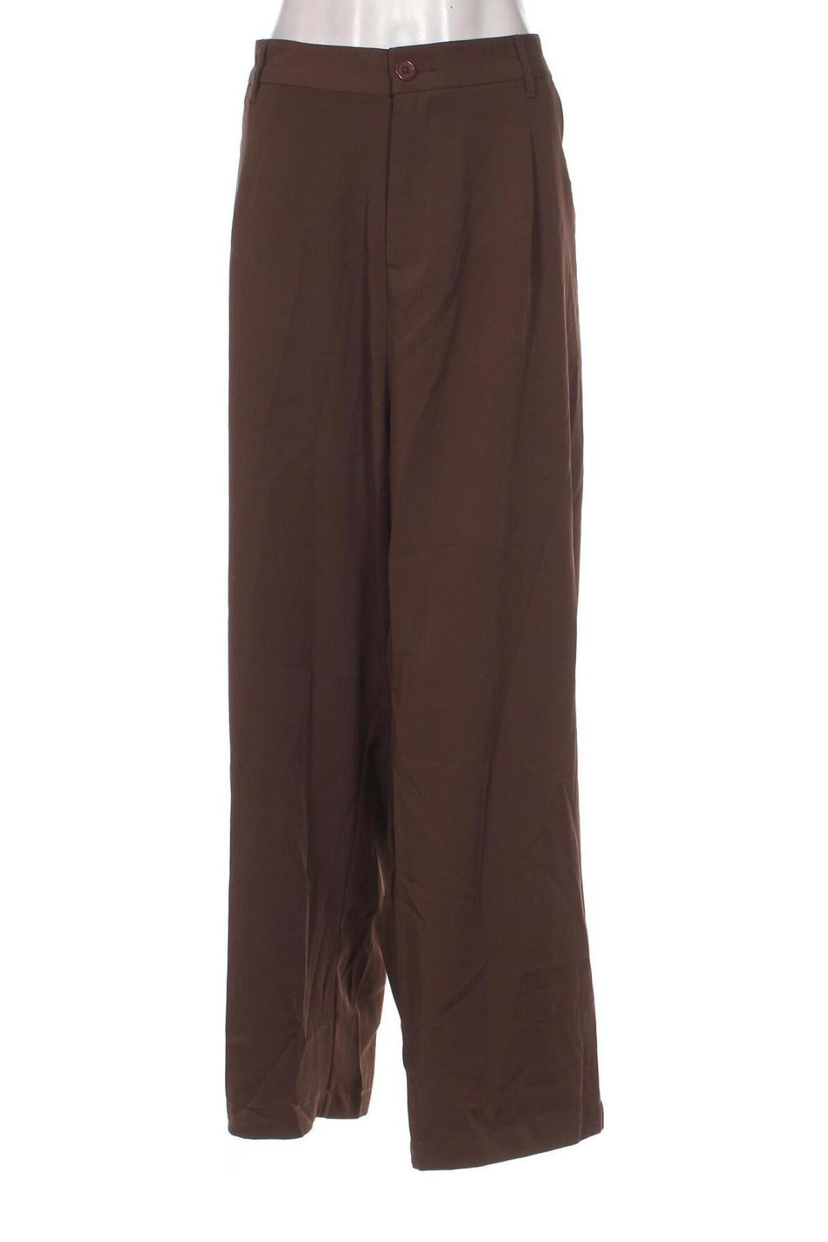 Γυναικείο παντελόνι, Μέγεθος XXL, Χρώμα Καφέ, Τιμή 5,04 €