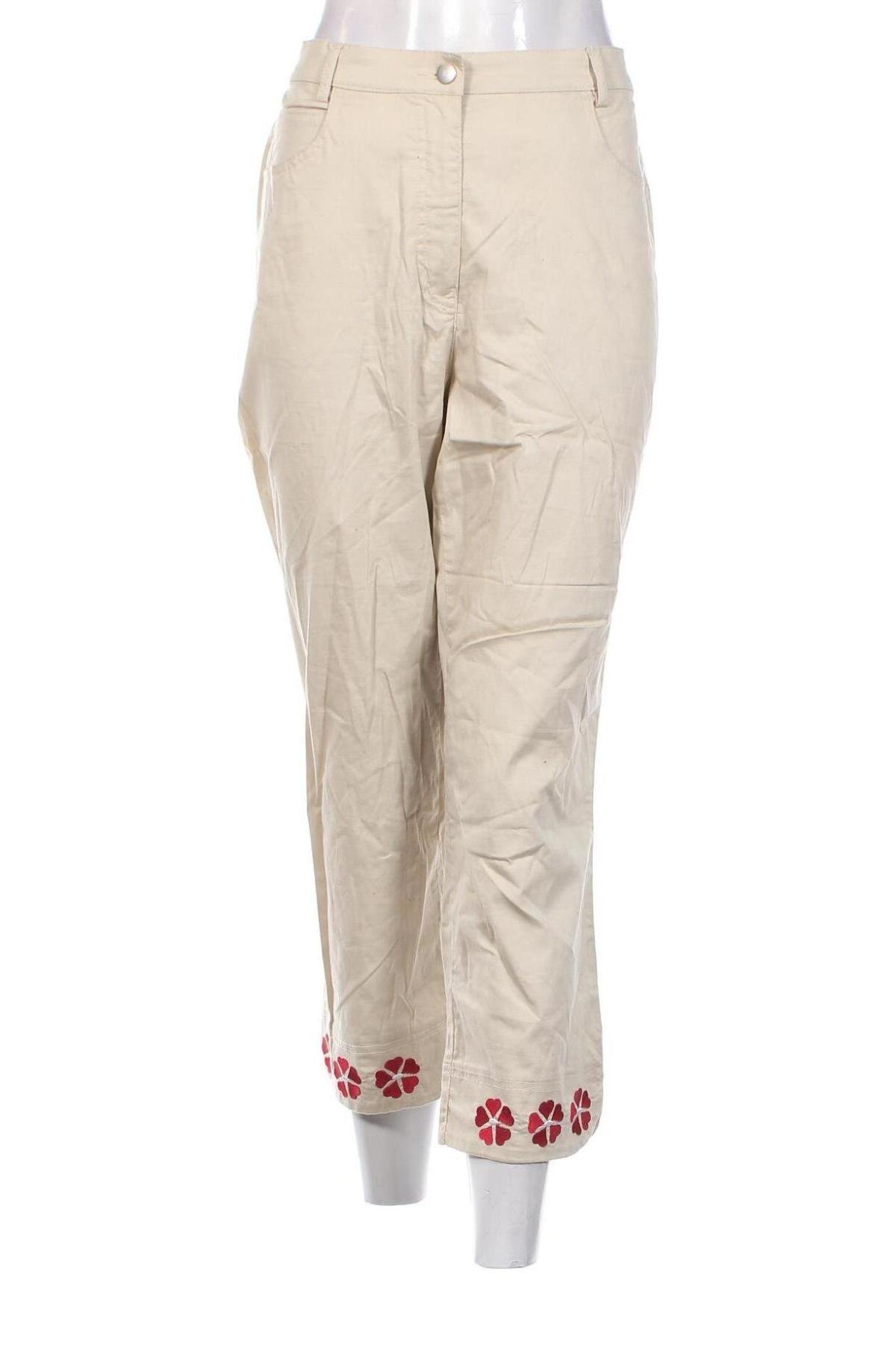 Дамски панталон, Размер M, Цвят Бежов, Цена 11,34 лв.