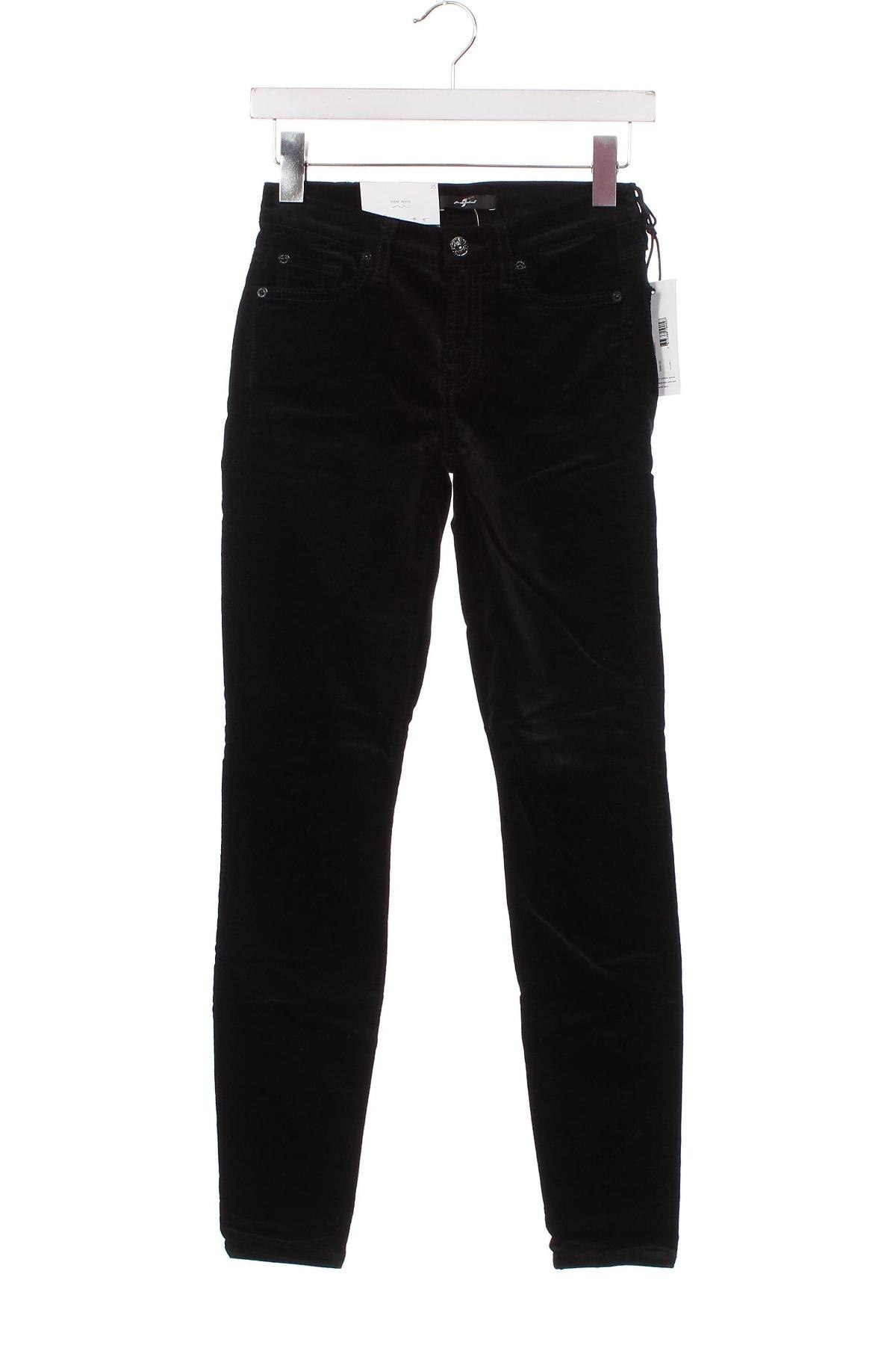 Γυναικείο παντελόνι 7 For All Mankind, Μέγεθος XS, Χρώμα Μαύρο, Τιμή 76,77 €