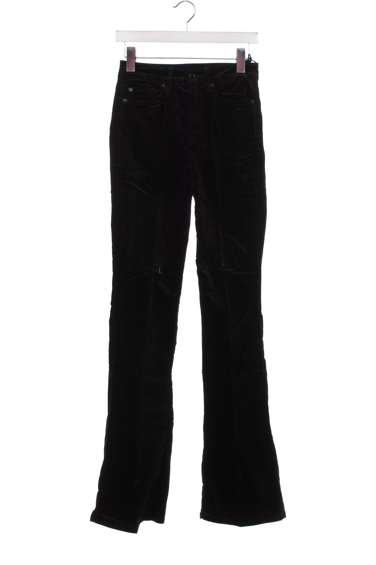 Γυναικείο παντελόνι 7 For All Mankind, Μέγεθος S, Χρώμα Μαύρο, Τιμή 76,77 €