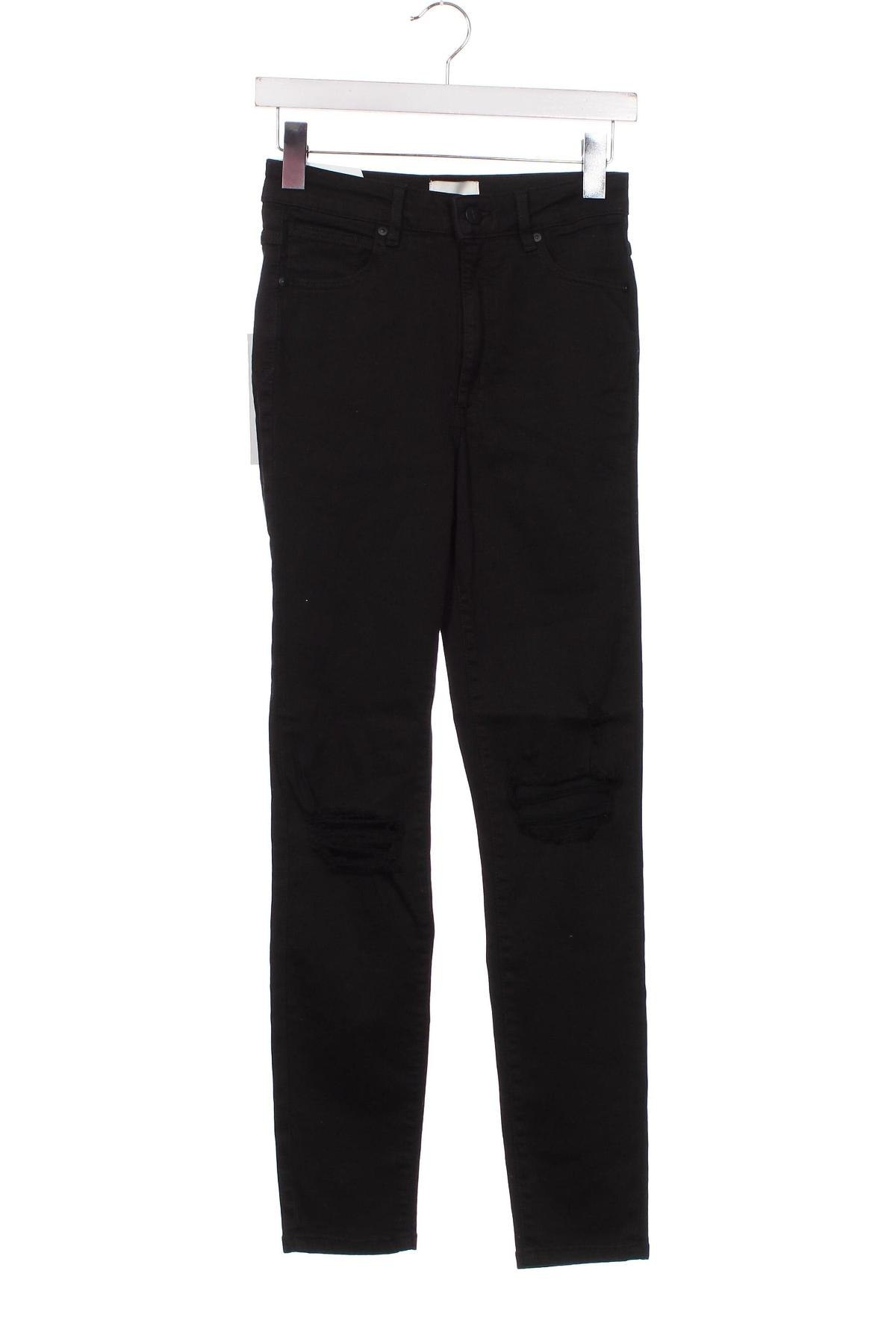 Pantaloni de femei Abrand Jeans, Mărime XS, Culoare Negru, Preț 45,89 Lei