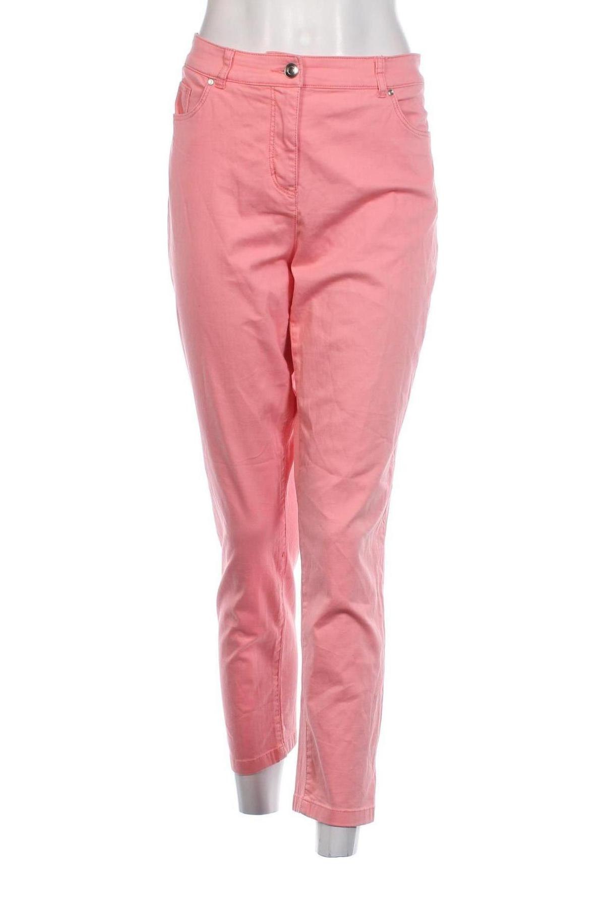 Γυναικείο παντελόνι Adagio, Μέγεθος L, Χρώμα Ρόζ , Τιμή 17,94 €