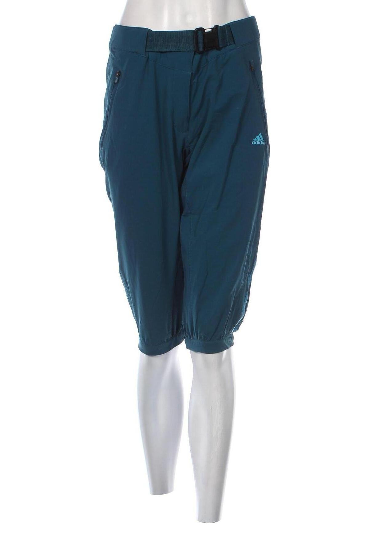 Дамски панталон Adidas, Размер M, Цвят Син, Цена 33,00 лв.