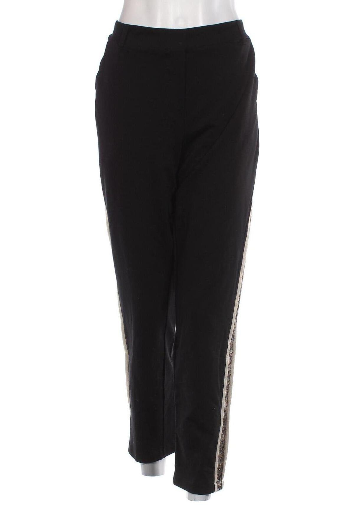 Γυναικείο παντελόνι Amy Vermont, Μέγεθος XL, Χρώμα Μαύρο, Τιμή 25,36 €