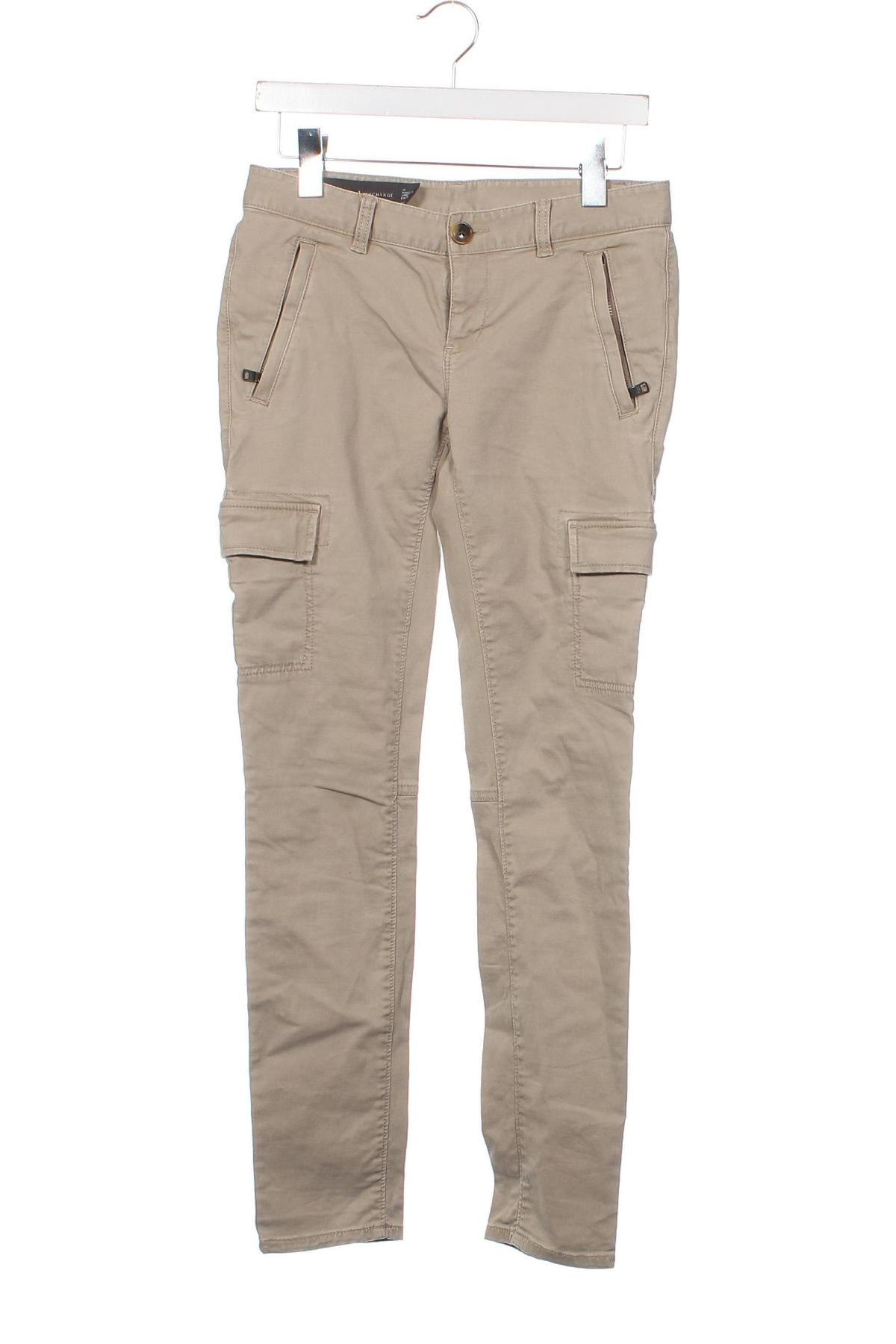 Pantaloni de femei Armani Exchange, Mărime S, Culoare Bej, Preț 113,32 Lei