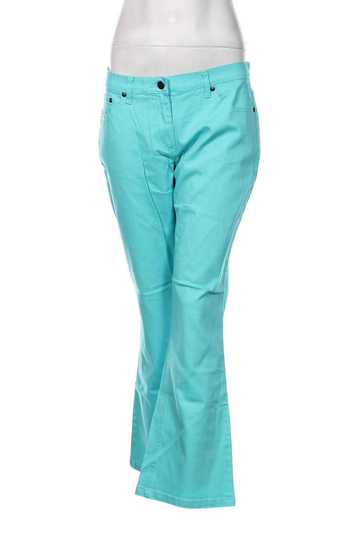 Pantaloni de femei Bpc Bonprix Collection, Mărime M, Culoare Albastru, Preț 22,19 Lei