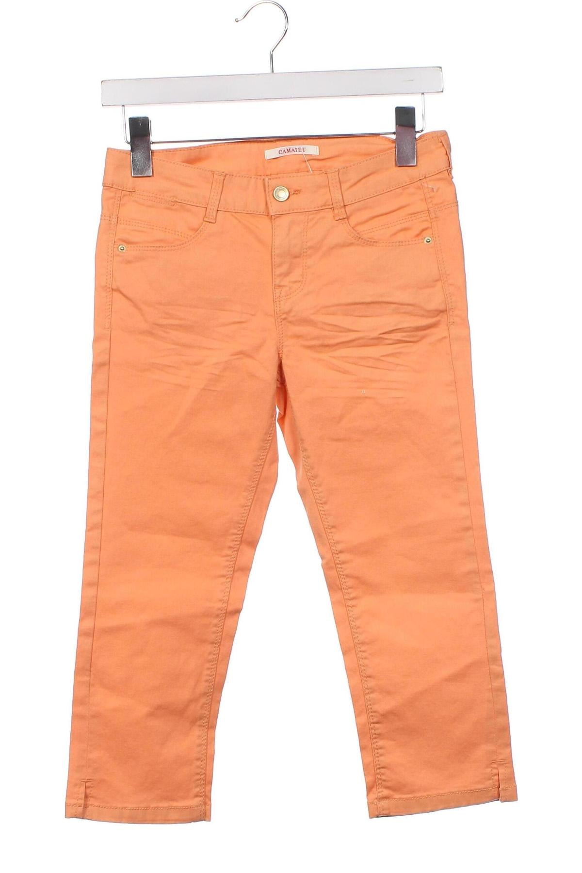 Дамски панталон Camaieu, Размер XS, Цвят Оранжев, Цена 10,58 лв.