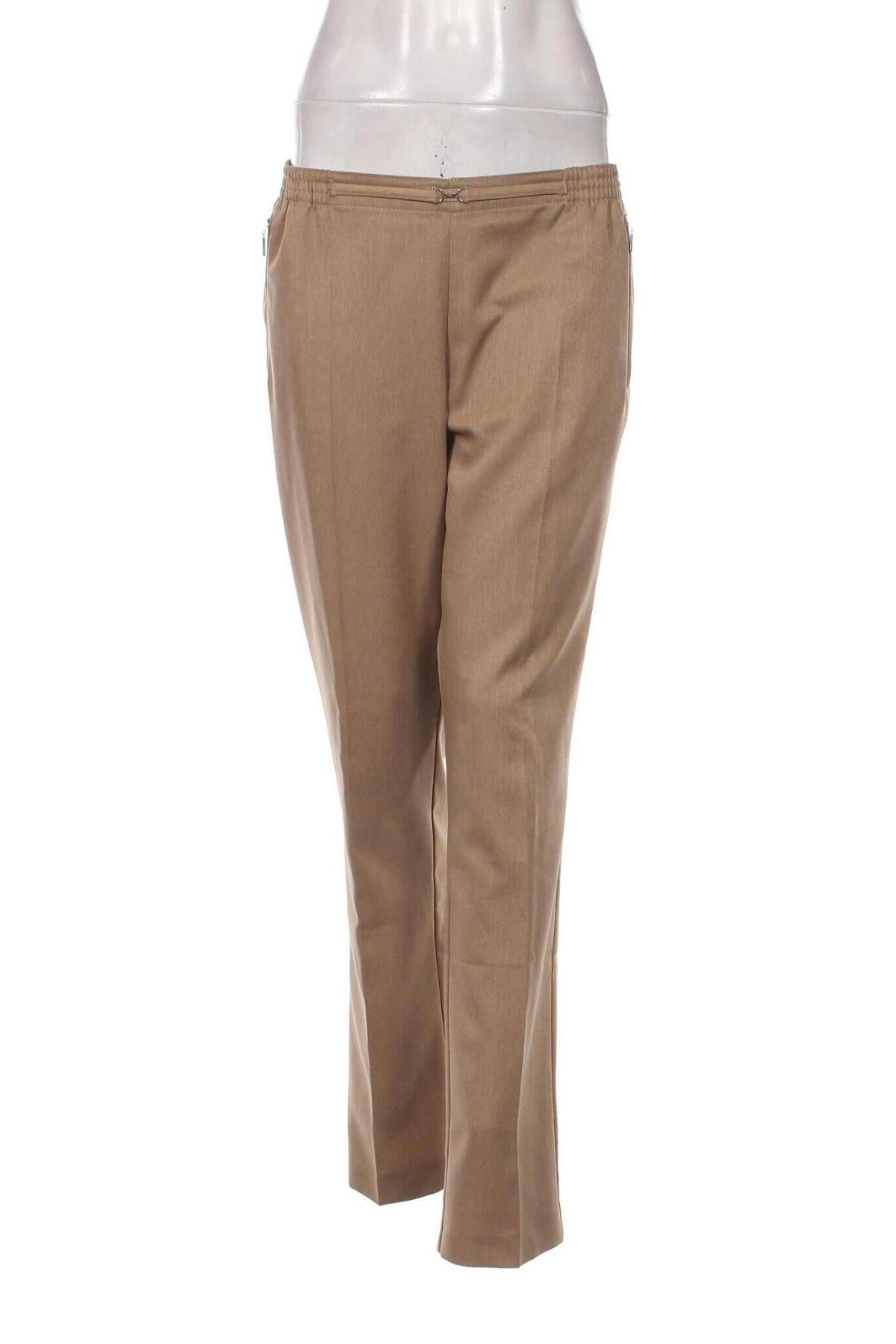 Γυναικείο παντελόνι Canda, Μέγεθος M, Χρώμα  Μπέζ, Τιμή 8,10 €