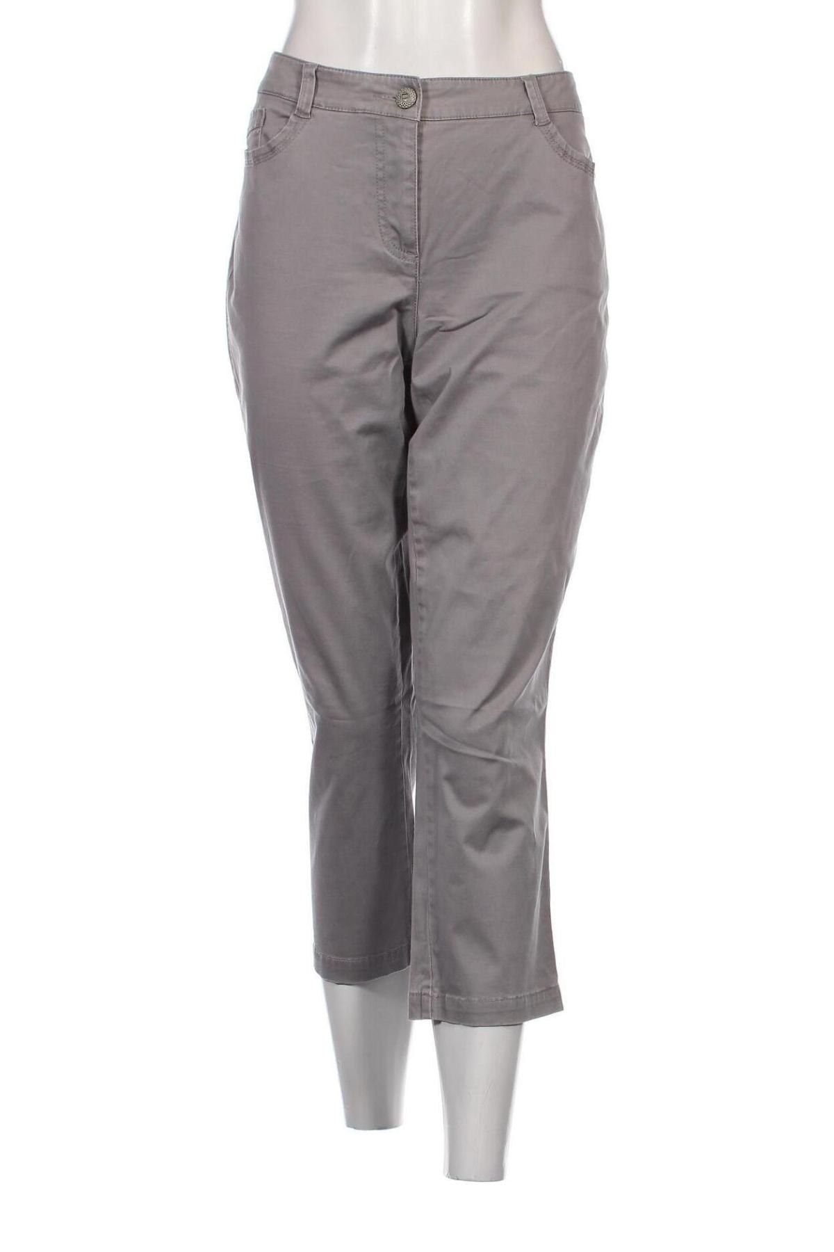 Pantaloni de femei Cecil, Mărime L, Culoare Gri, Preț 104,59 Lei