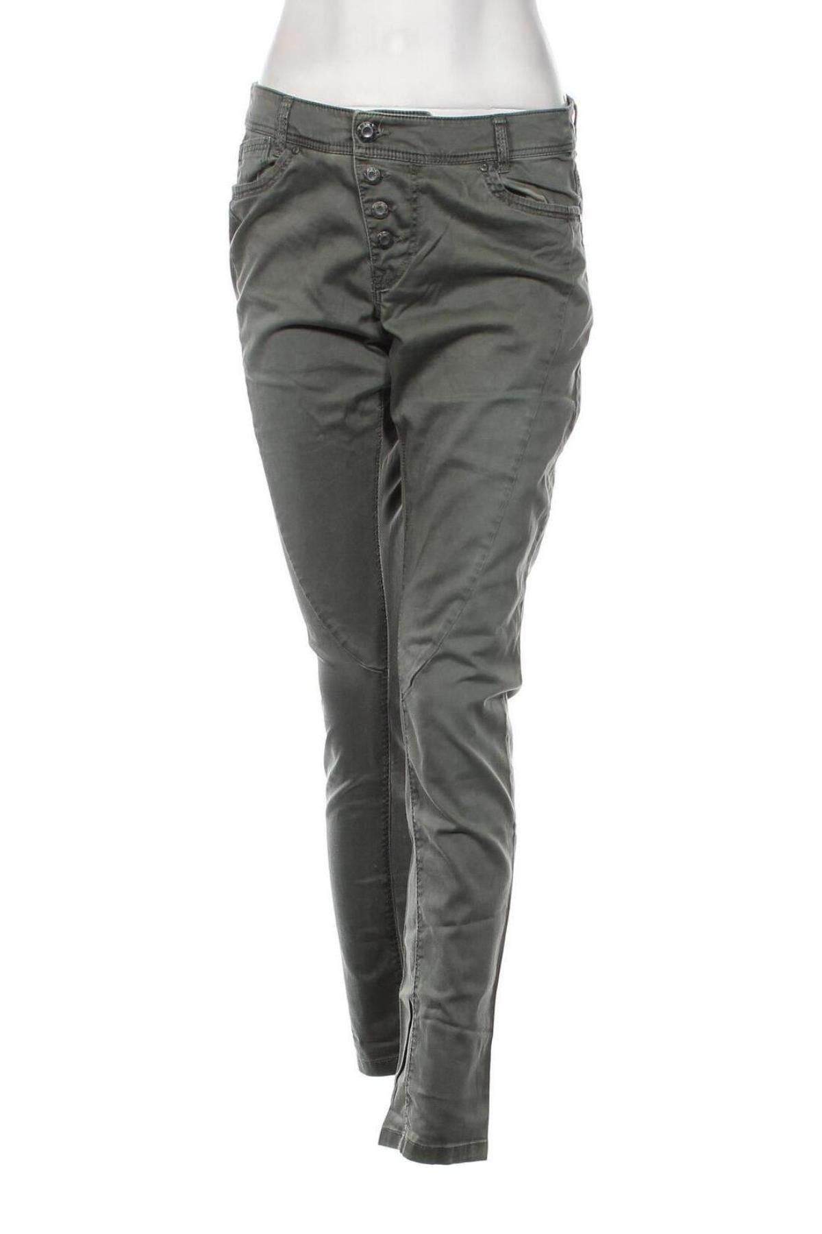Дамски панталон Charles Vogele, Размер S, Цвят Зелен, Цена 10,15 лв.