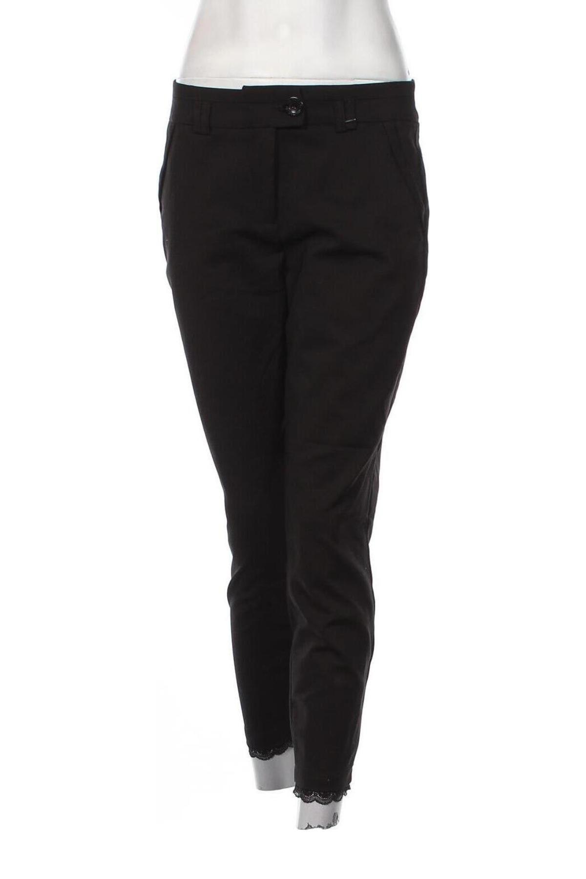 Γυναικείο παντελόνι Defacto, Μέγεθος M, Χρώμα Μαύρο, Τιμή 5,22 €