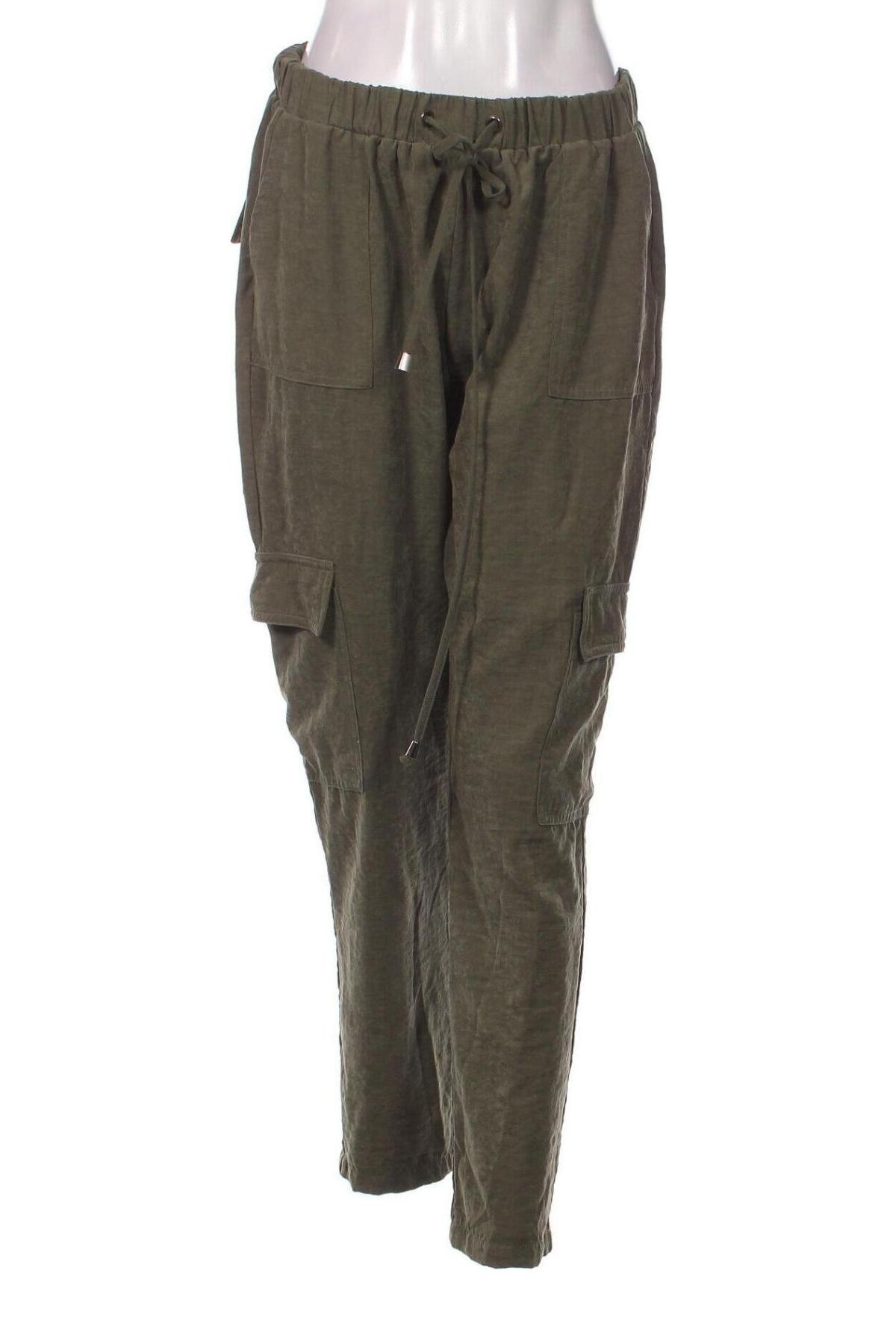 Dámske nohavice Forever 21, Veľkosť XL, Farba Zelená, Cena  6,89 €