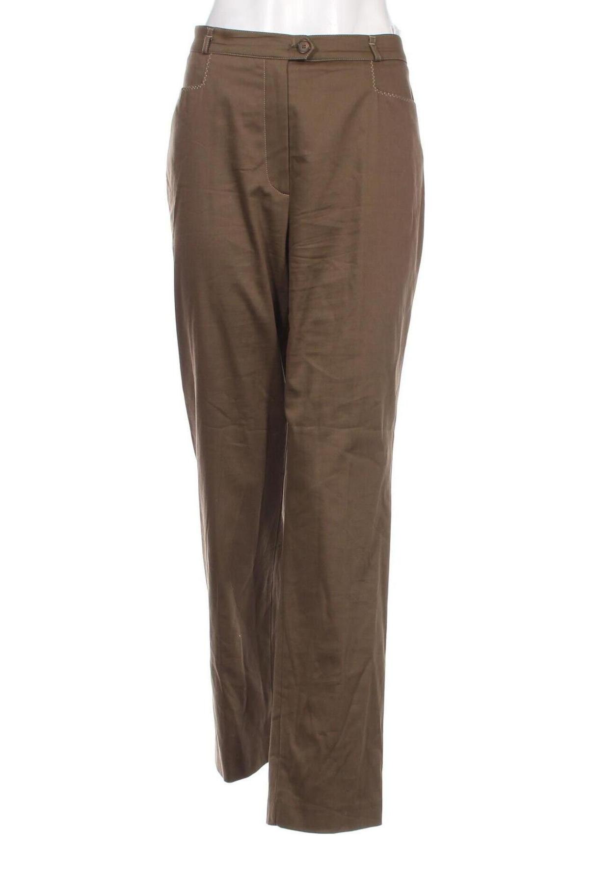 Γυναικείο παντελόνι Gerry Weber, Μέγεθος XL, Χρώμα Πράσινο, Τιμή 19,77 €