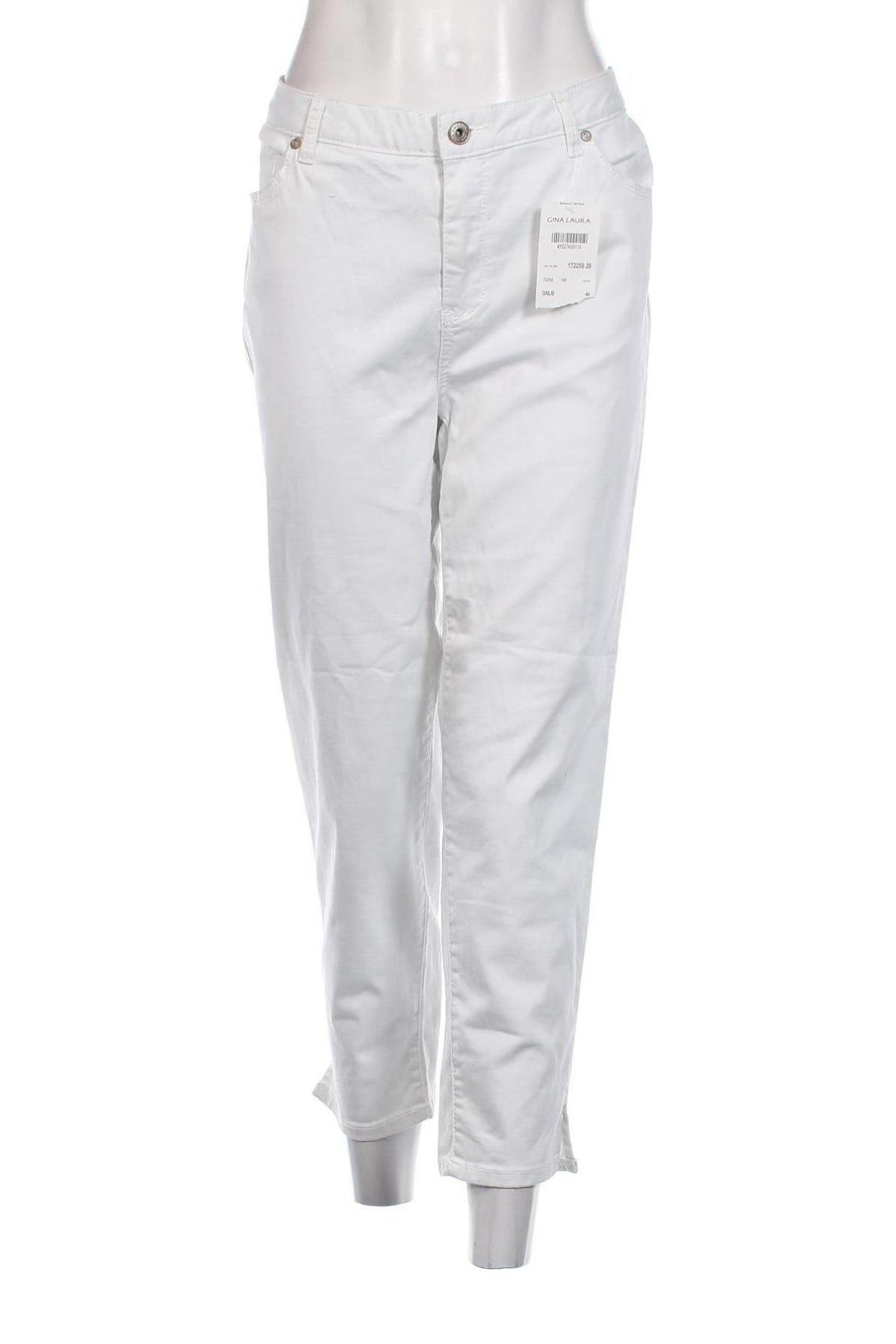Damenhose Gina Laura, Größe XL, Farbe Weiß, Preis € 35,60