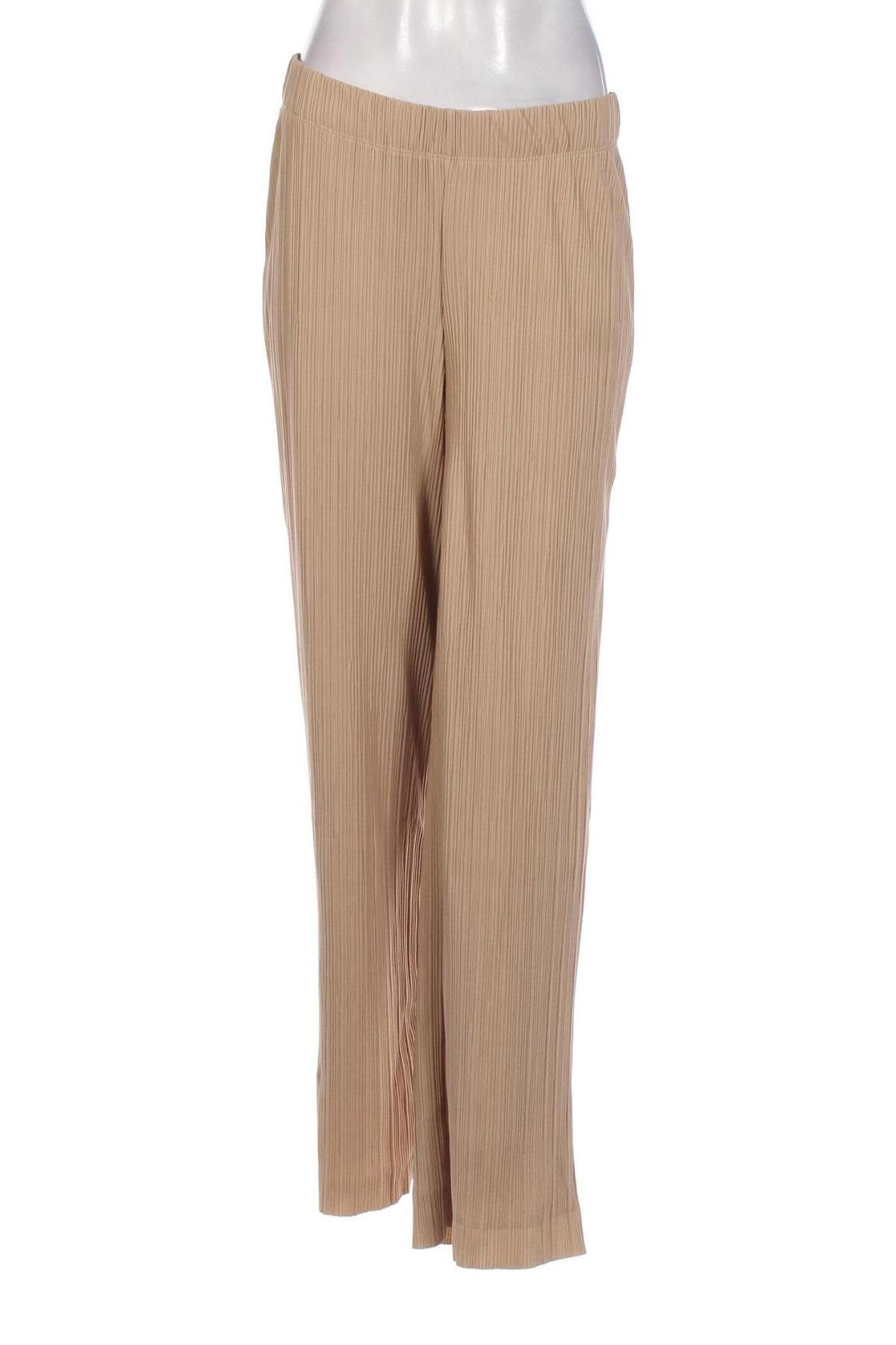 Дамски панталон Gina Tricot, Размер XL, Цвят Бежов, Цена 9,30 лв.