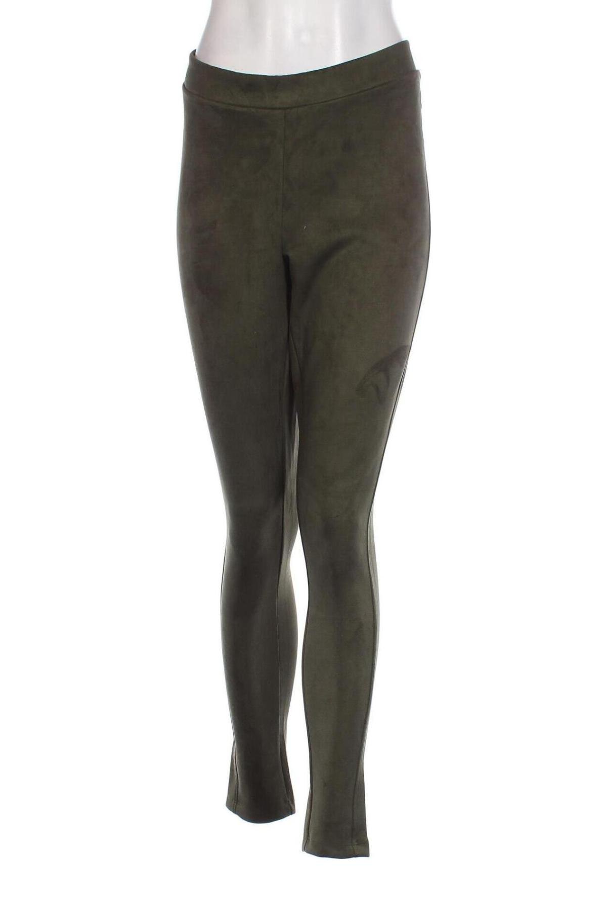 Дамски панталон Gina Tricot, Размер XL, Цвят Зелен, Цена 27,00 лв.