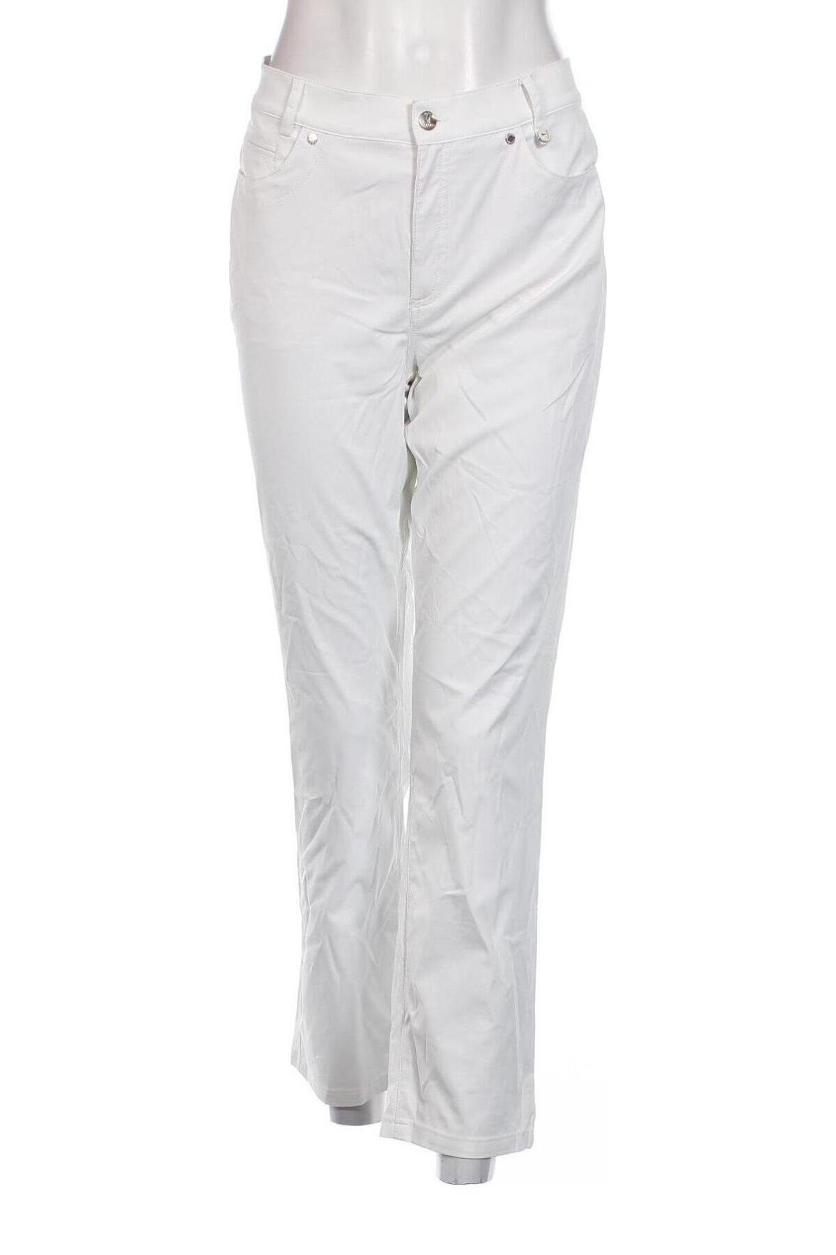 Γυναικείο παντελόνι Golfino, Μέγεθος L, Χρώμα Λευκό, Τιμή 23,97 €