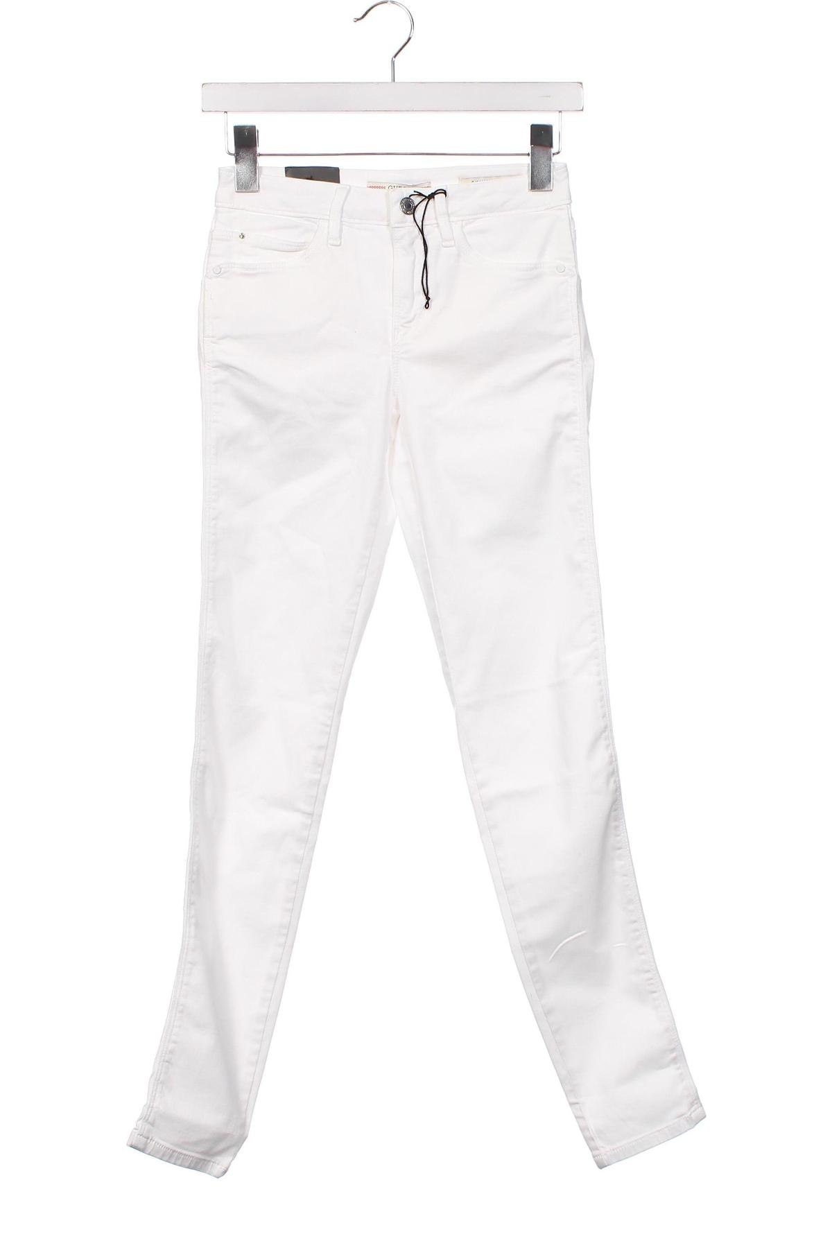 Γυναικείο παντελόνι Guess, Μέγεθος S, Χρώμα Λευκό, Τιμή 88,66 €