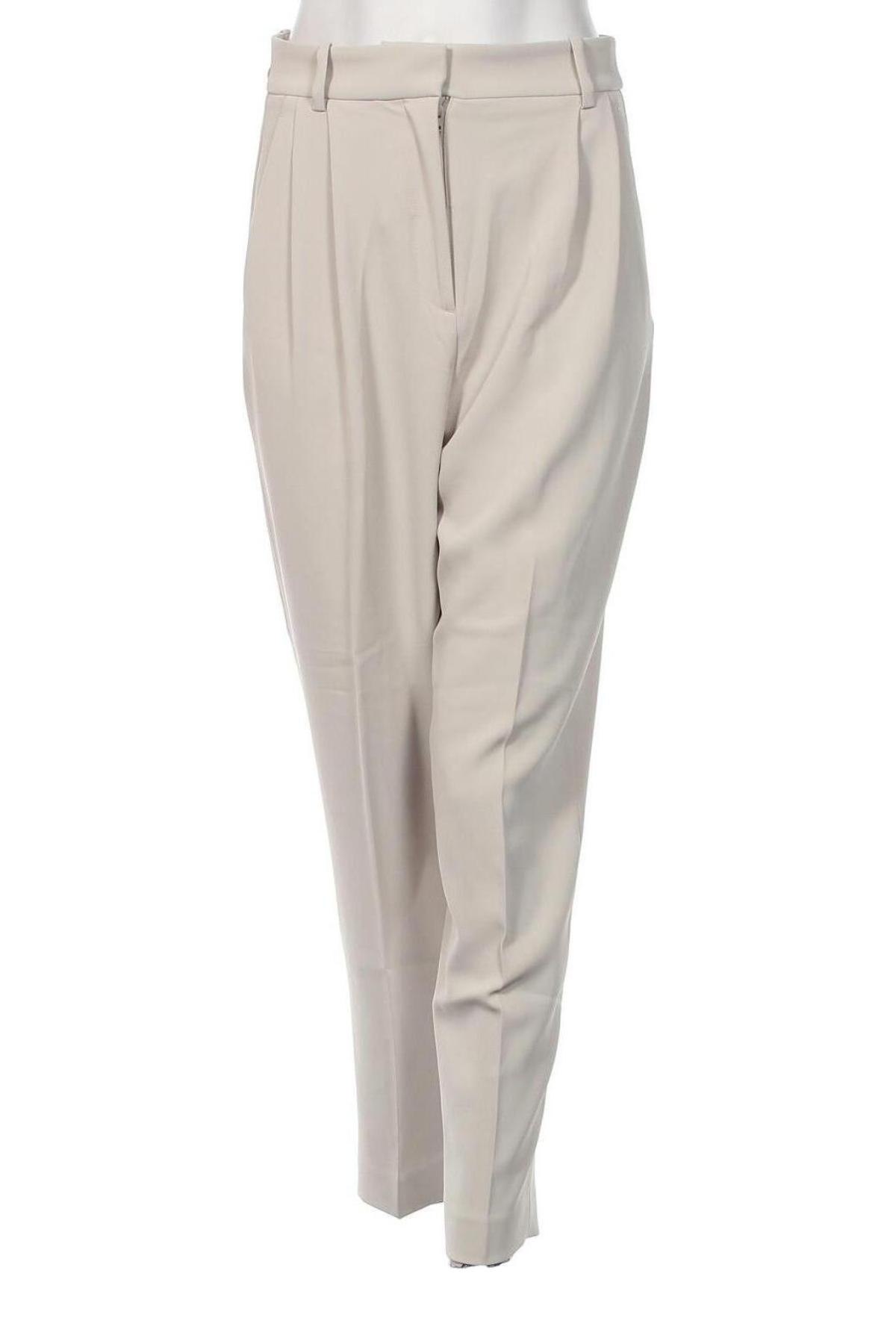 Pantaloni de femei H&M, Mărime S, Culoare Bej, Preț 74,81 Lei