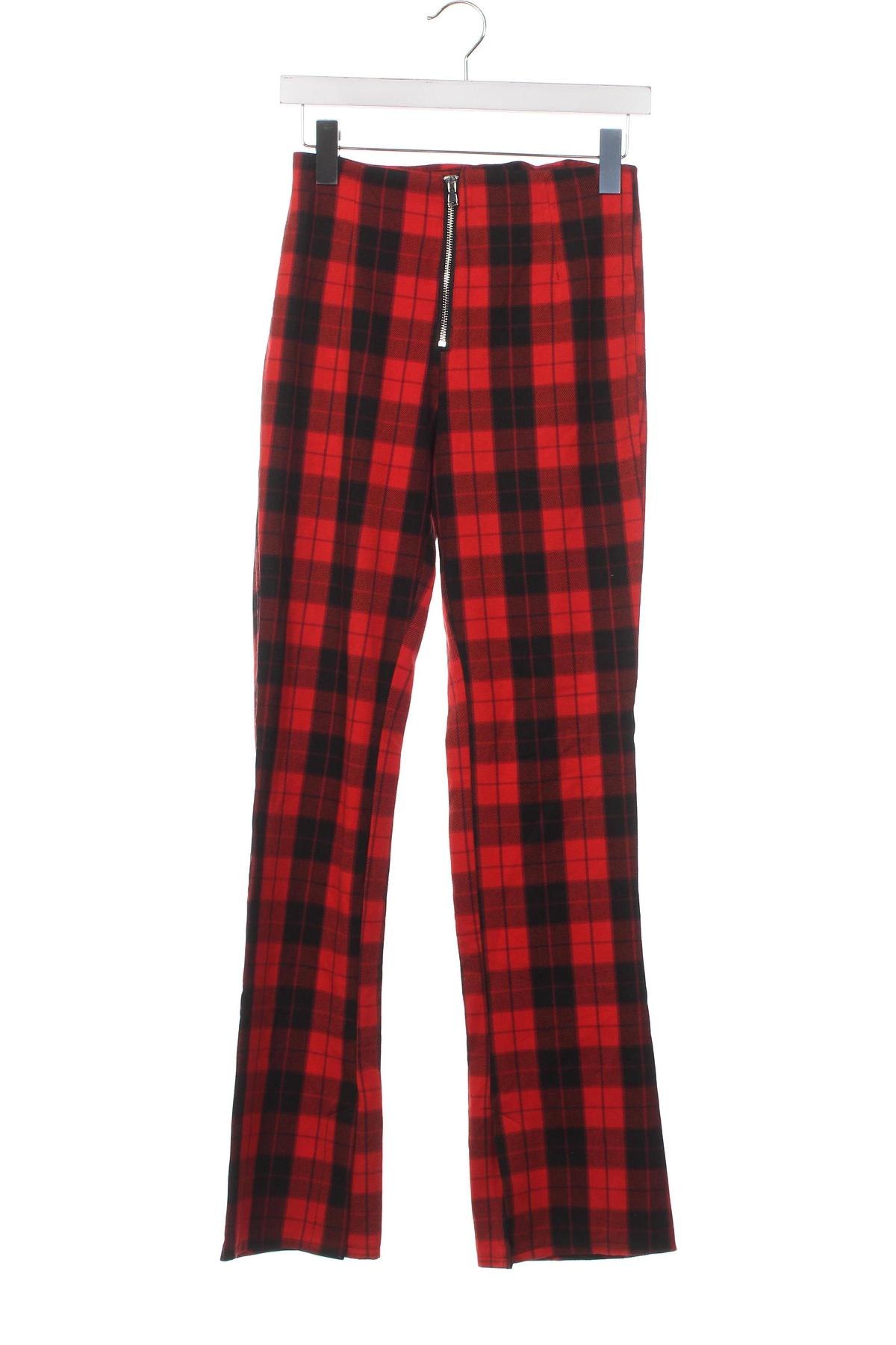 Γυναικείο παντελόνι H&M Divided, Μέγεθος XS, Χρώμα Κόκκινο, Τιμή 6,10 €