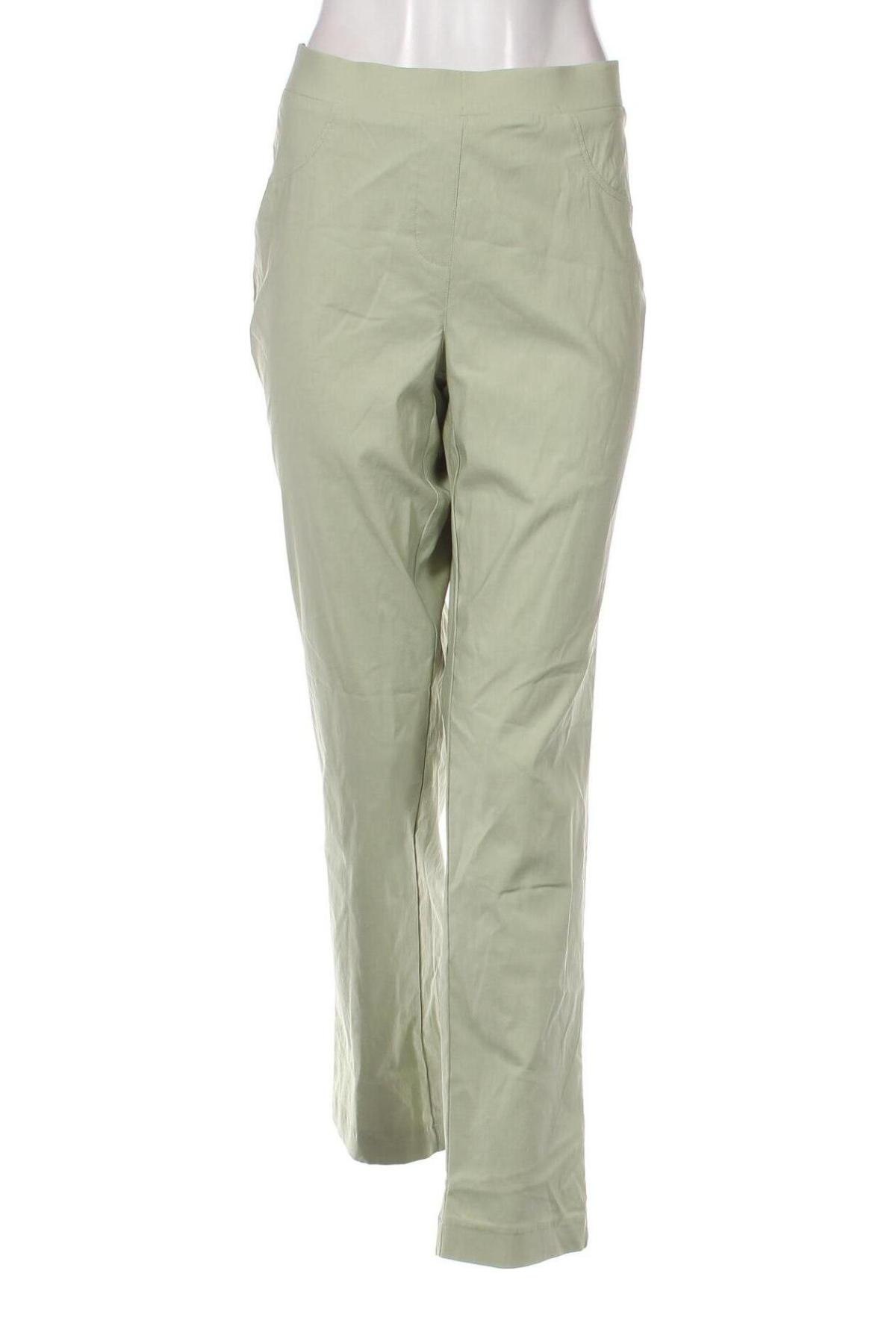 Pantaloni de femei Helena Vera, Mărime XL, Culoare Verde, Preț 67,44 Lei