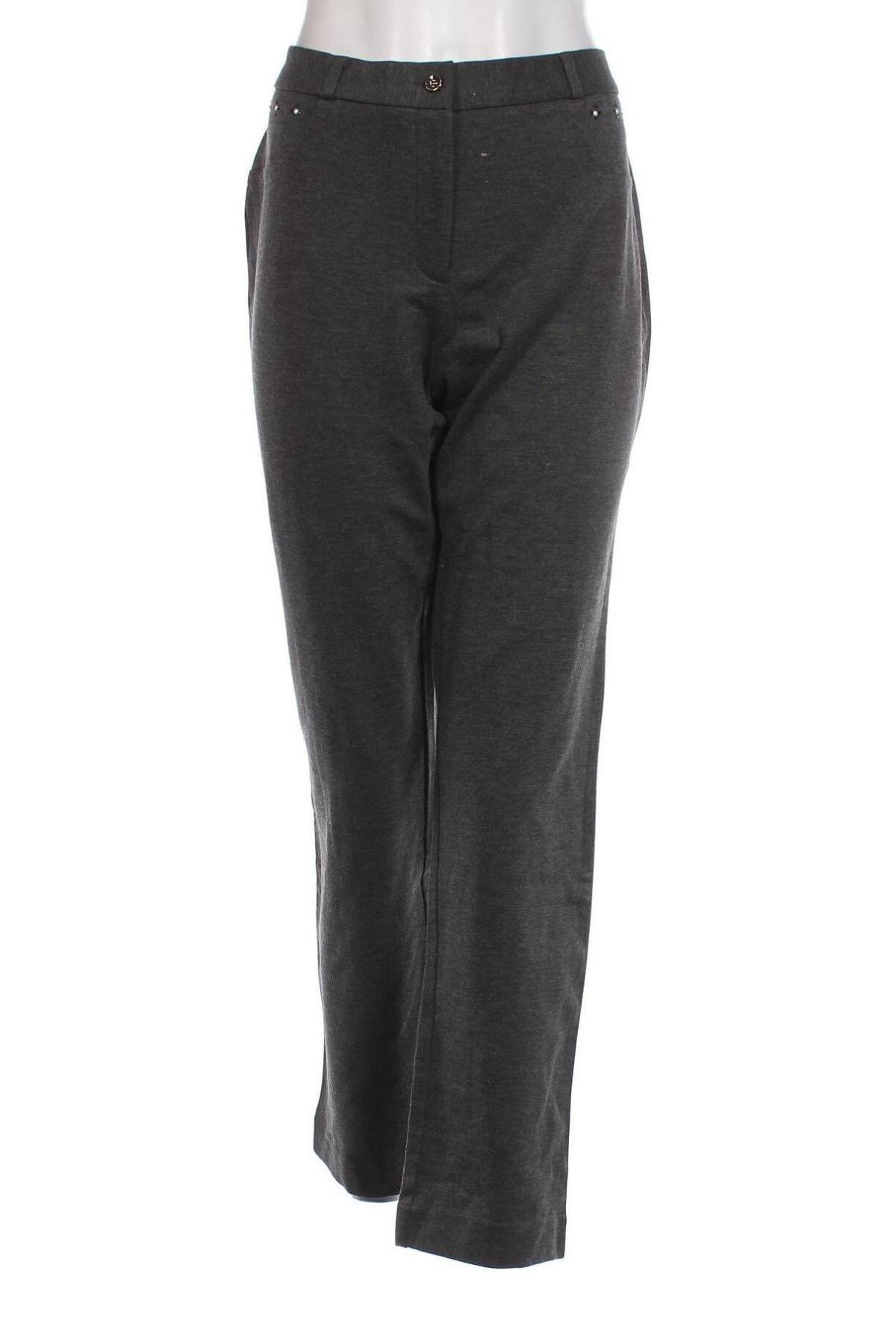 Γυναικείο παντελόνι Helena Vera, Μέγεθος XL, Χρώμα Γκρί, Τιμή 20,14 €