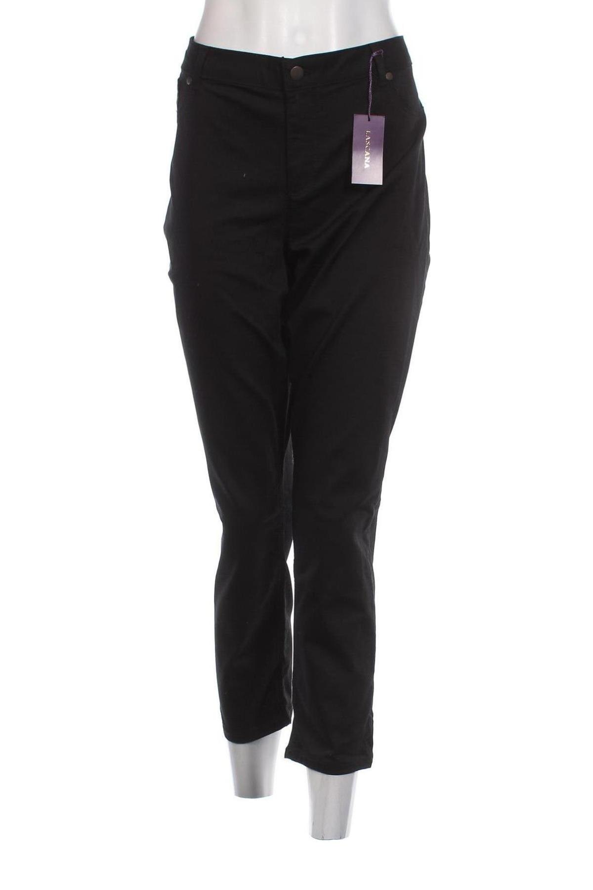 Γυναικείο παντελόνι Lascana, Μέγεθος XL, Χρώμα Μαύρο, Τιμή 23,71 €