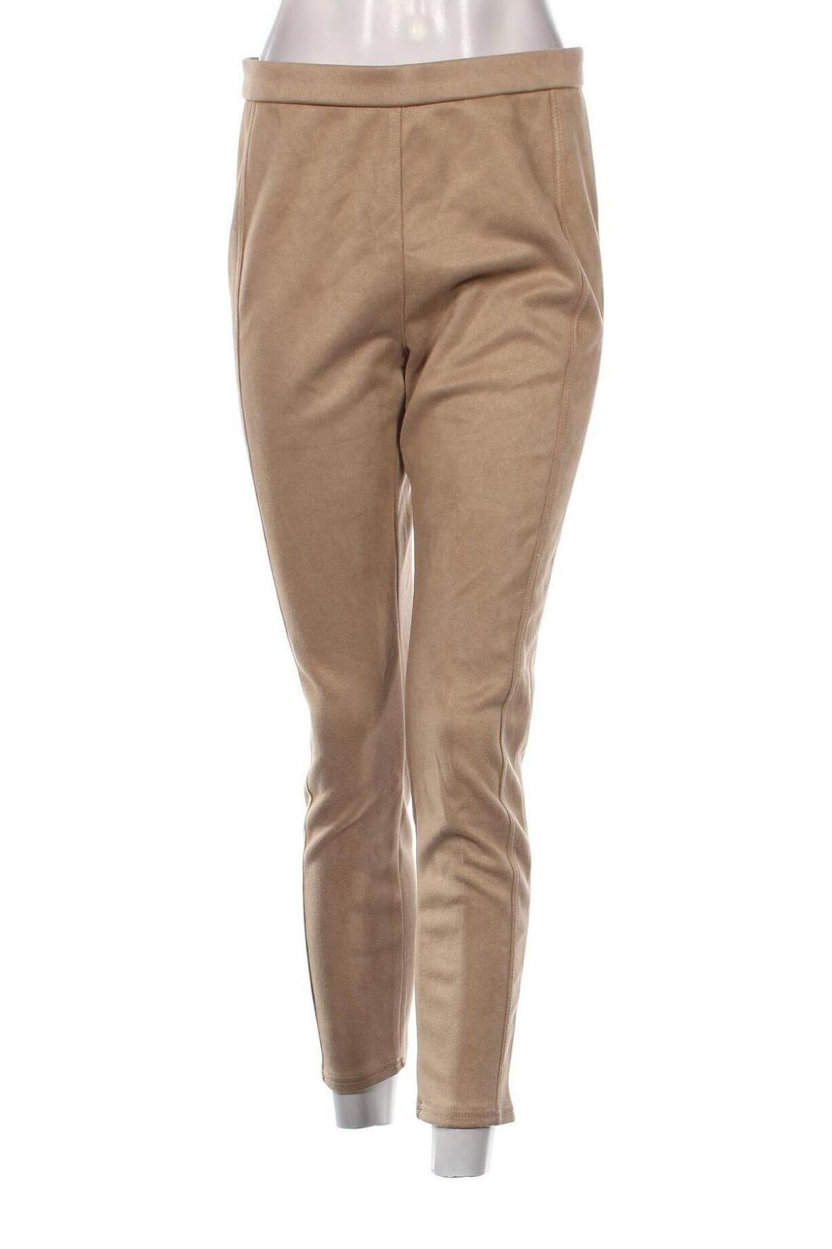 Pantaloni de femei Laura Torelli, Mărime S, Culoare Bej, Preț 95,39 Lei