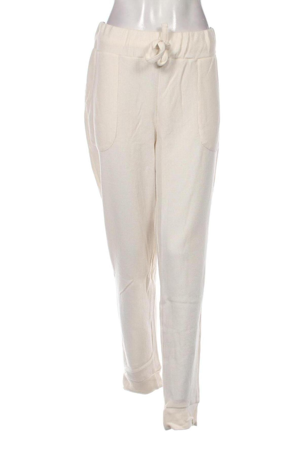 Γυναικείο παντελόνι Lounge Nine, Μέγεθος XL, Χρώμα Λευκό, Τιμή 43,42 €